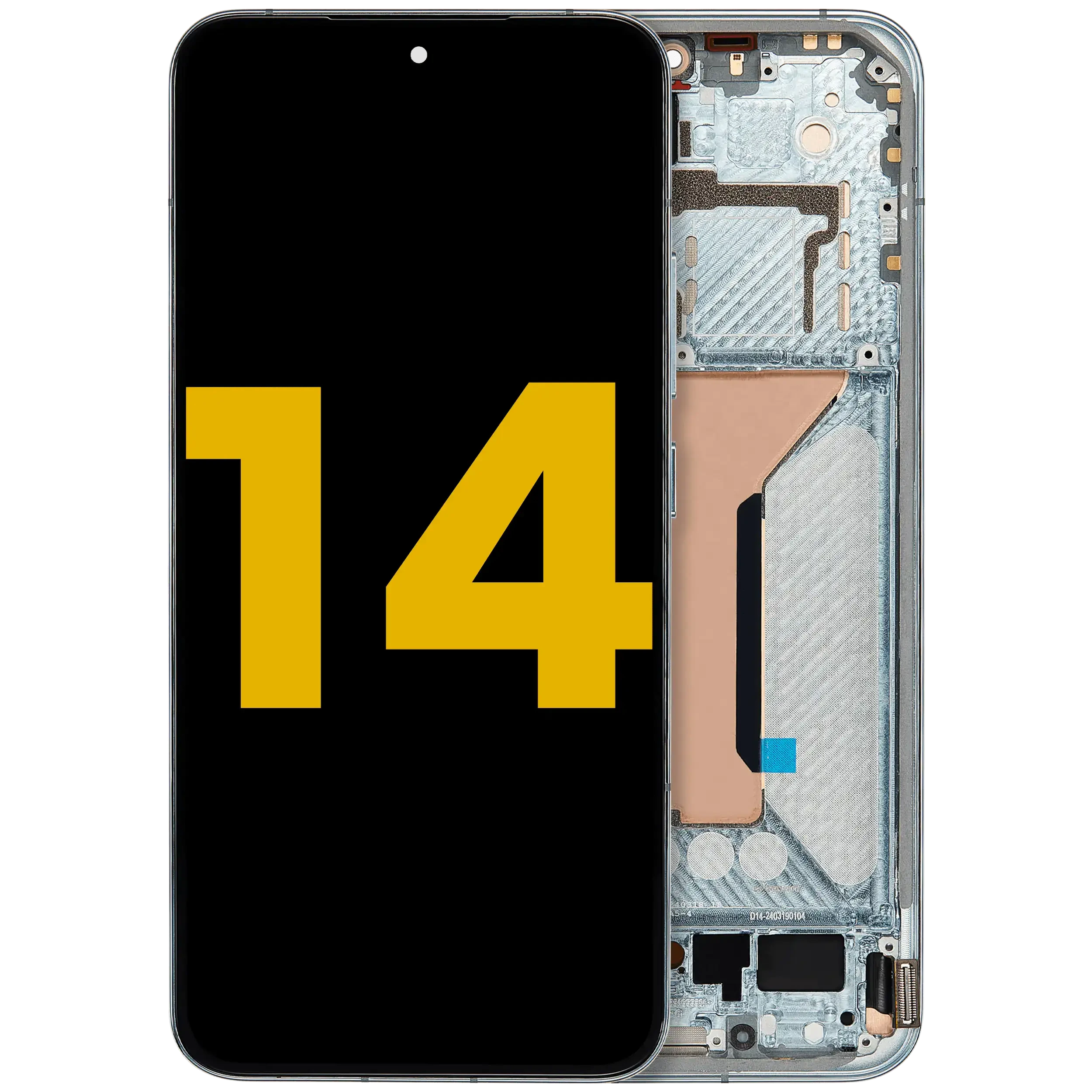 Display OLED completo con Frame per Xiaomi 14 (Refurbished) (Jade Verde)
