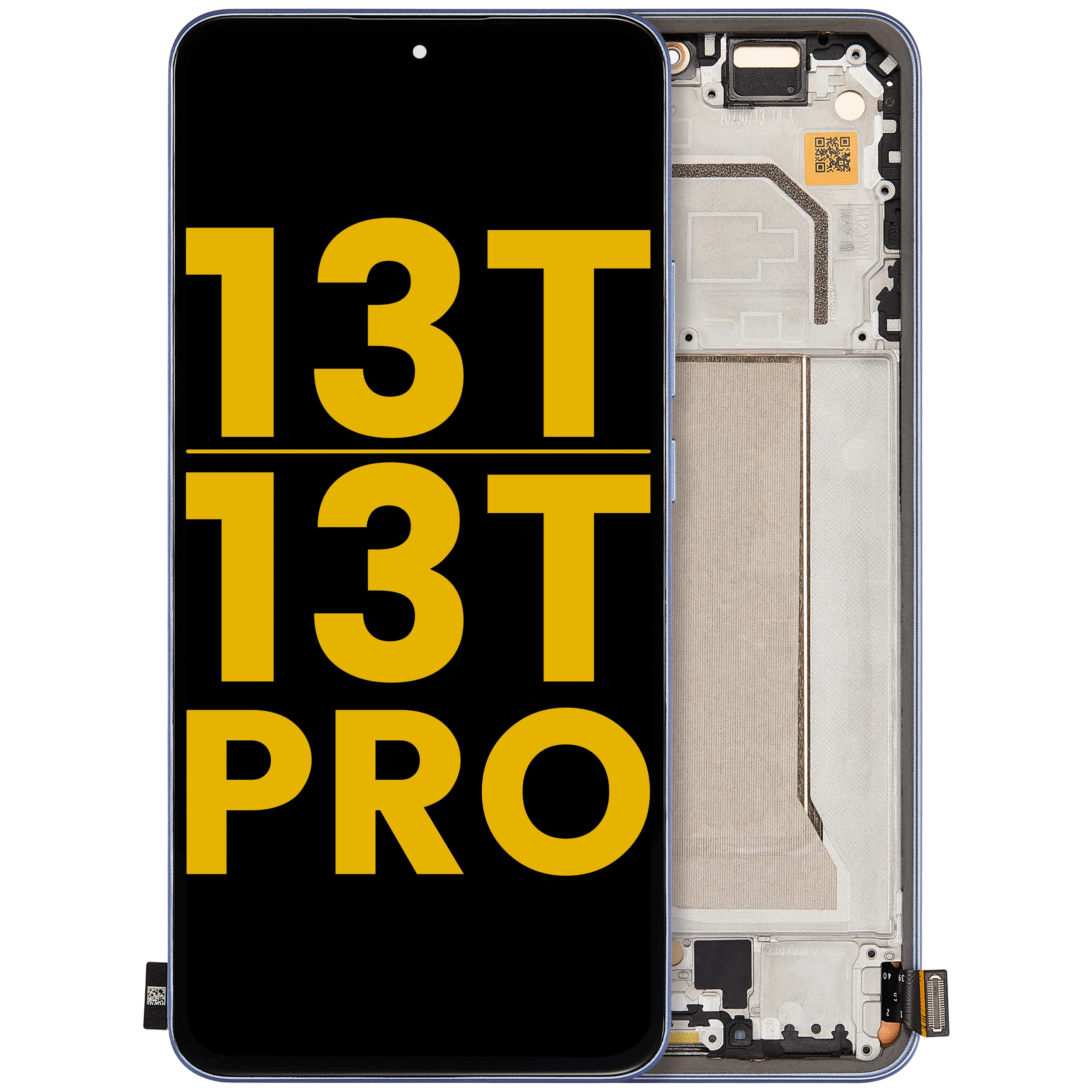 Display OLED completo con Frame per Xiaomi 13T / 13T Pro (Refurbished) (Alpine Blu)