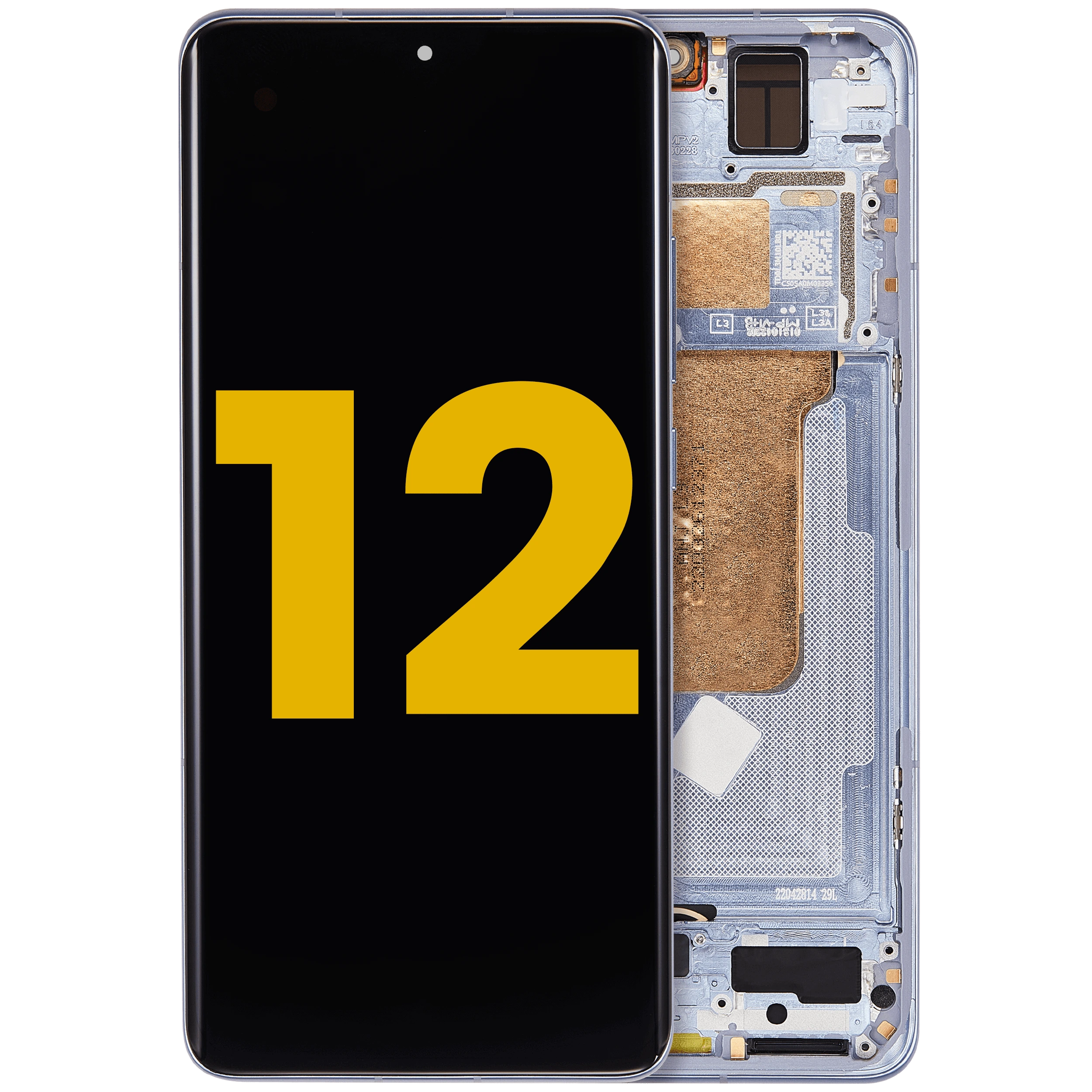 Display OLED completo con Frame per Xiaomi 12 / 12X / 12S (Refurbished) (Blu)