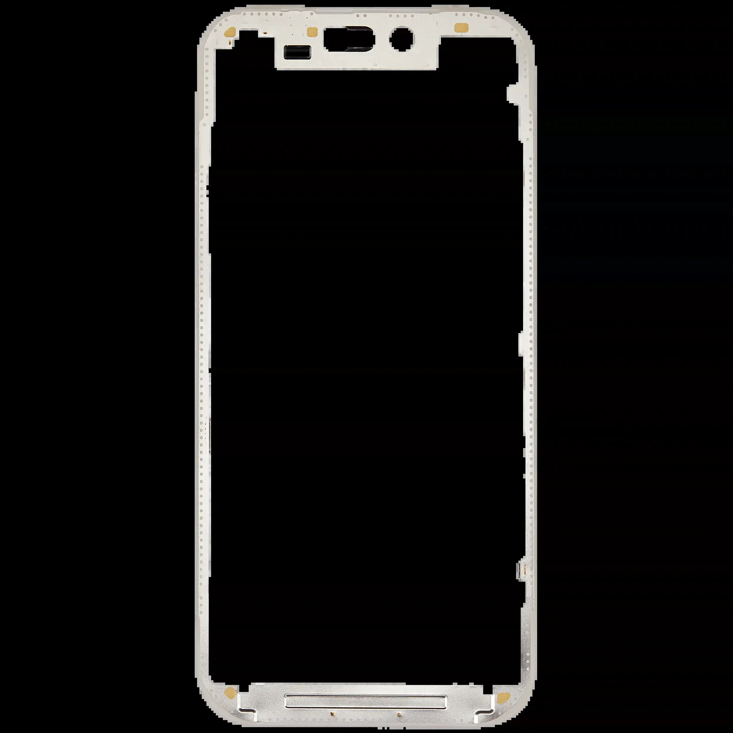 LCD Frame senza Glue compatibile per iPhone 17 (5 pezzi) (OCA Master)