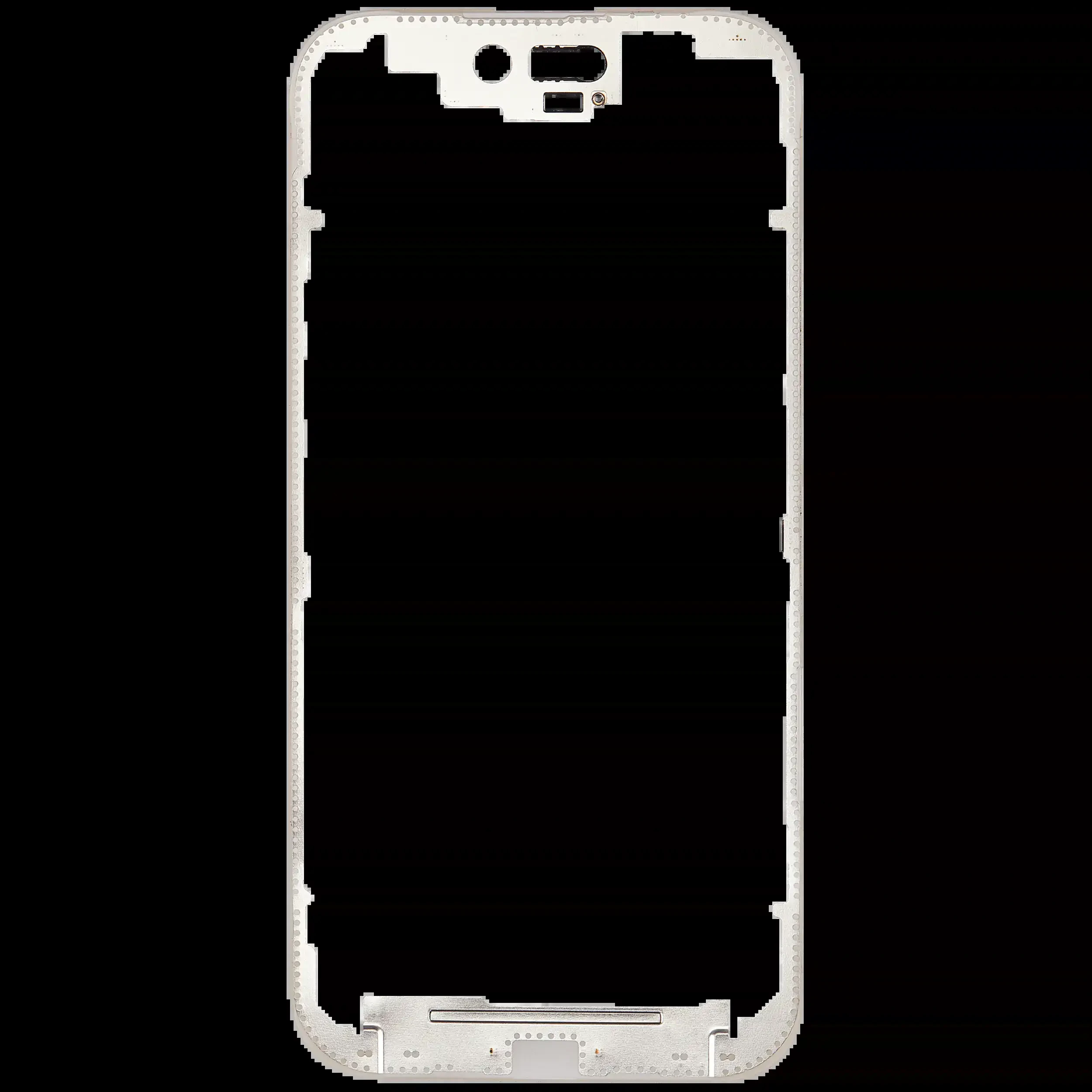LCD Frame senza Glue compatibile per iPhone 17 AIR (5 pezzi) (OCA Master)