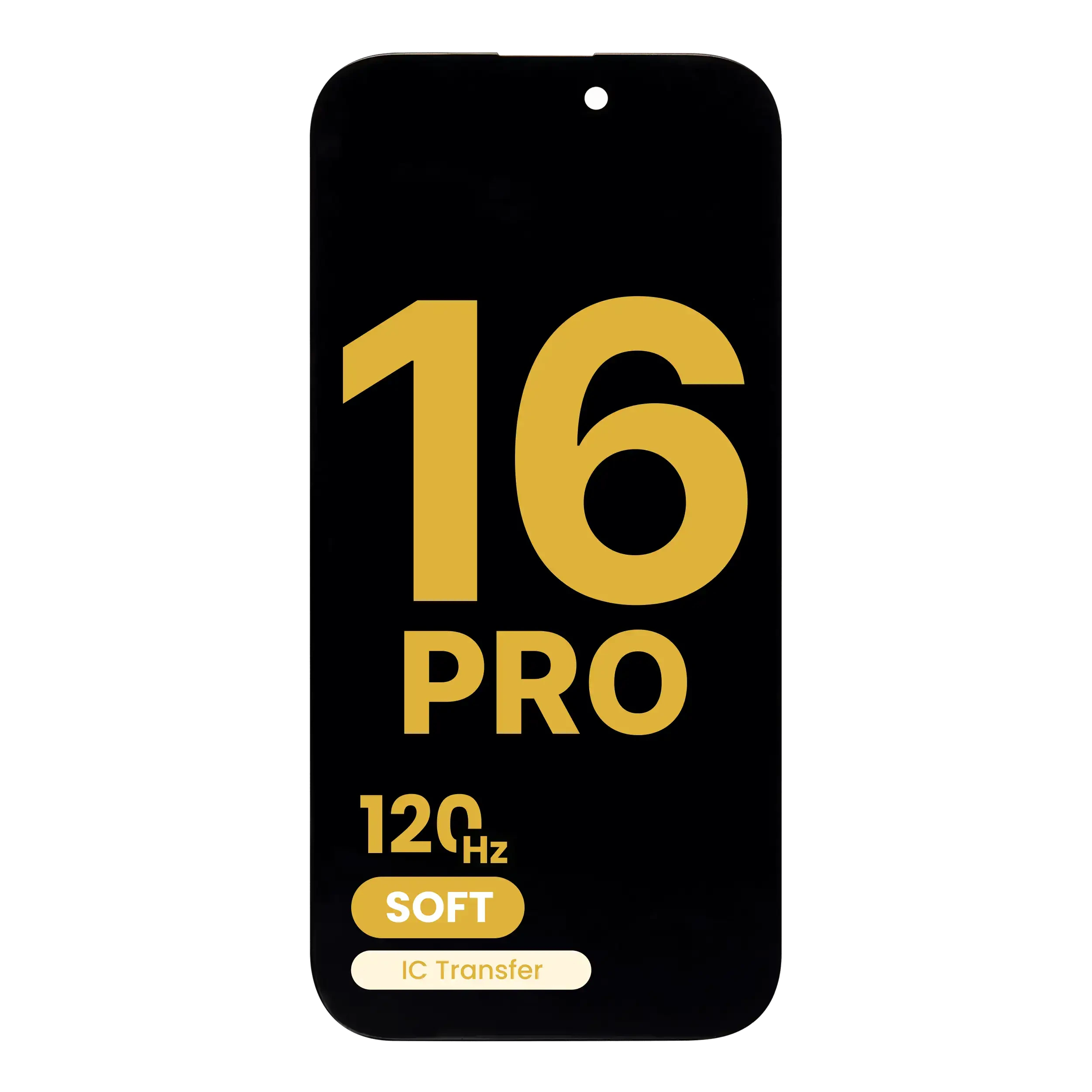 Display OLED completo per iPhone 16 Pro (Assembled: Soft) (120HZ)