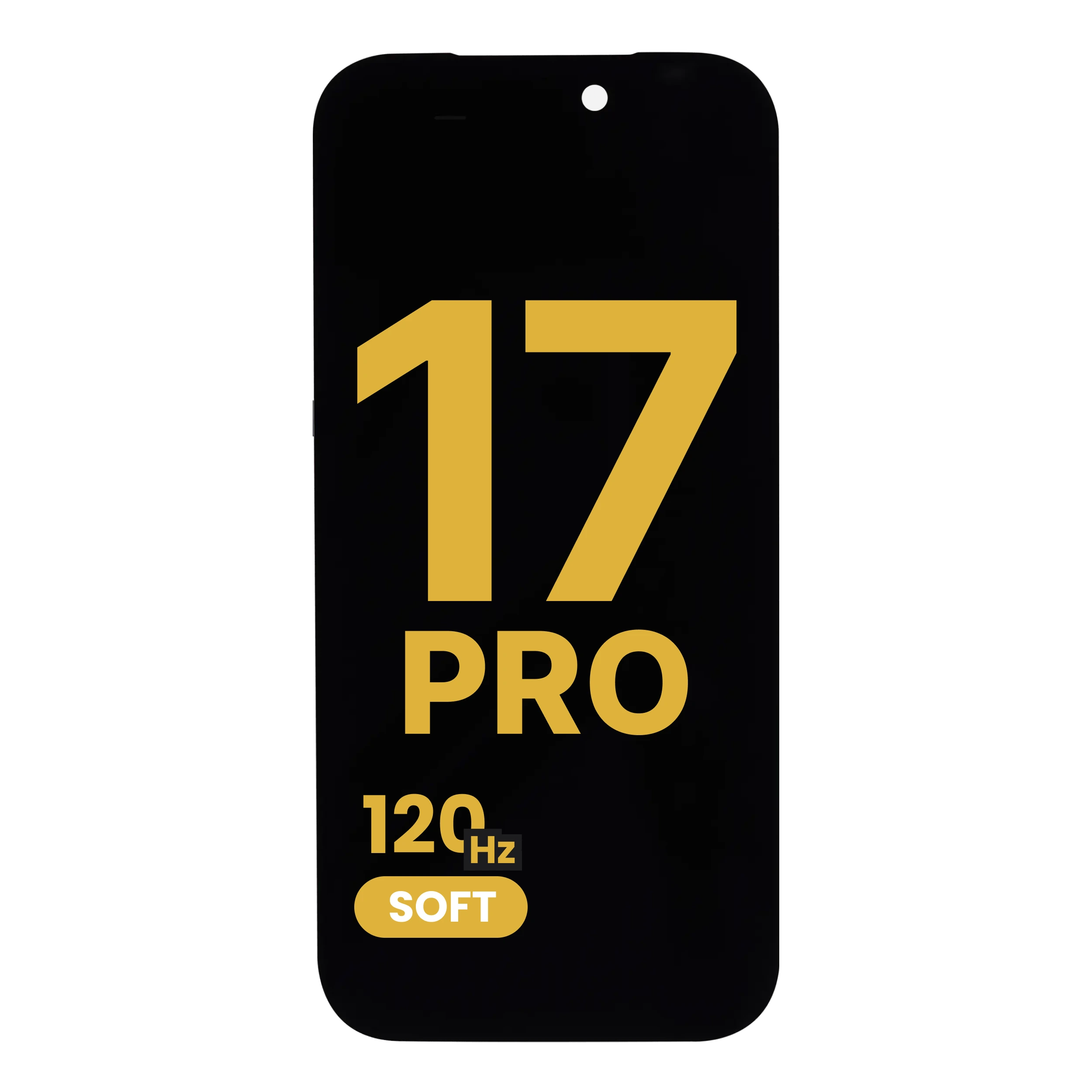 Display OLED completo per iPhone 17 Pro (Assembled: Soft) (120HZ)