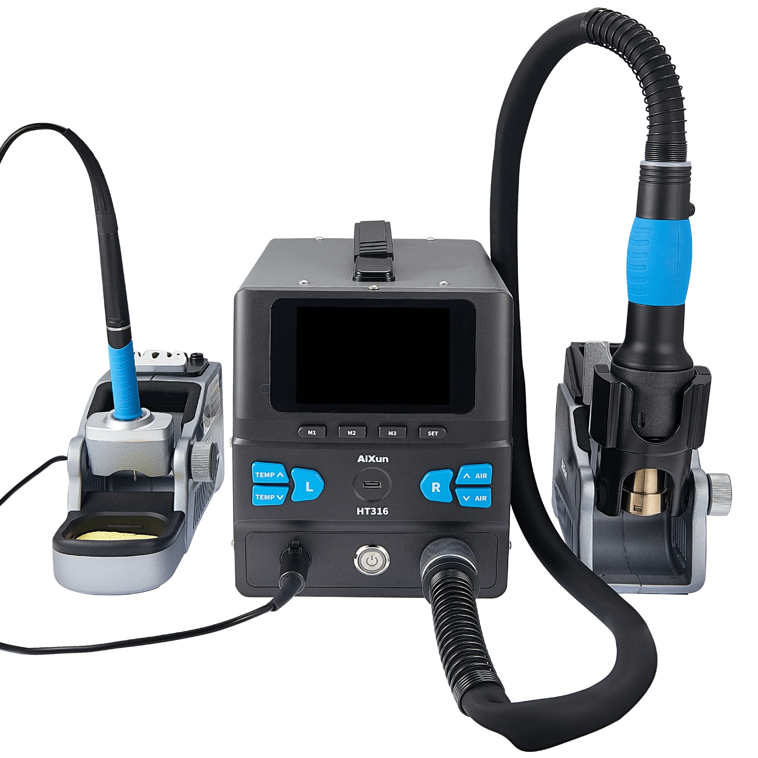 HT316 2-in-1 Hot Air Rework Station (220V / Europe) (Aixun)