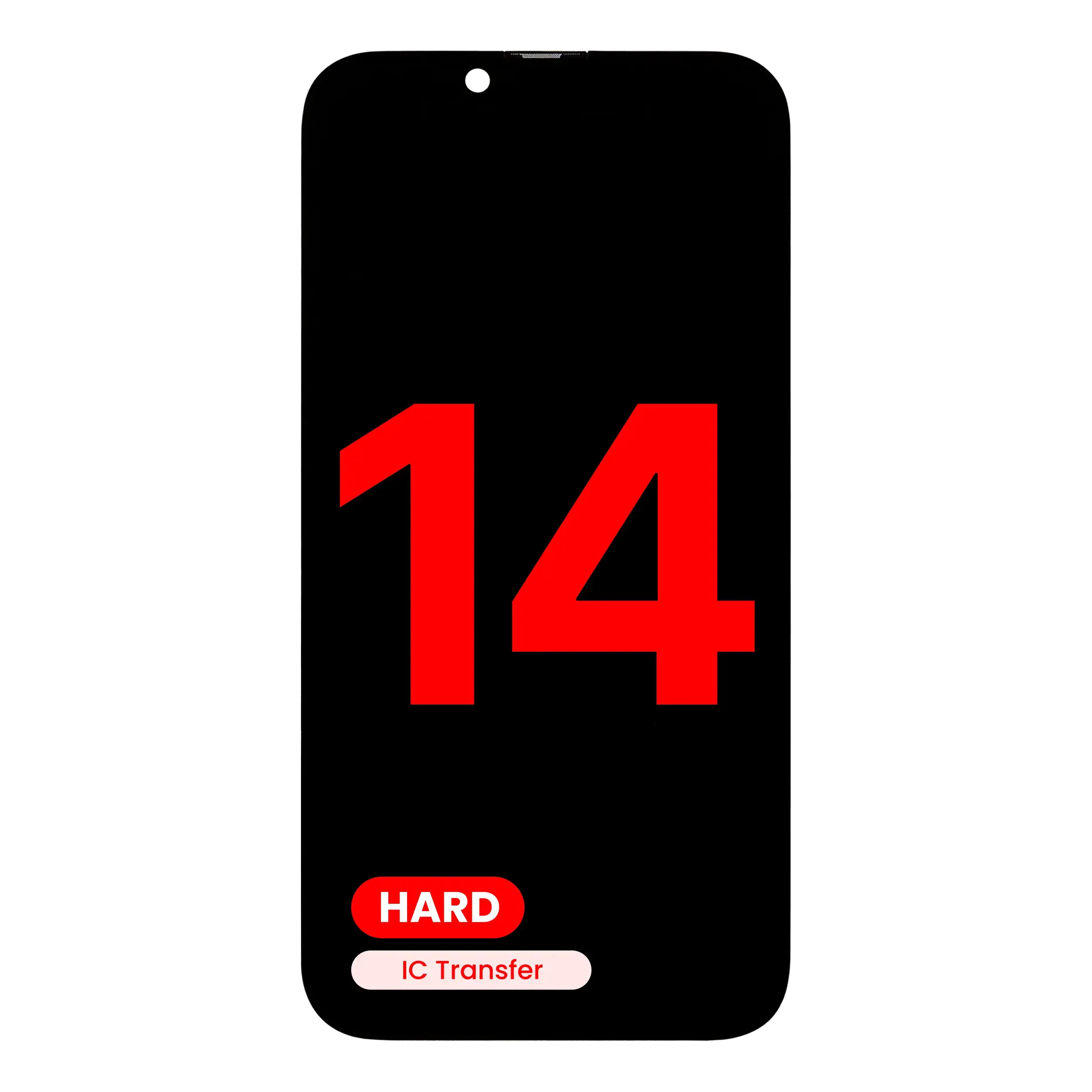 Display OLED completo per iPhone 14 (Aftermarket Plus: Hard)