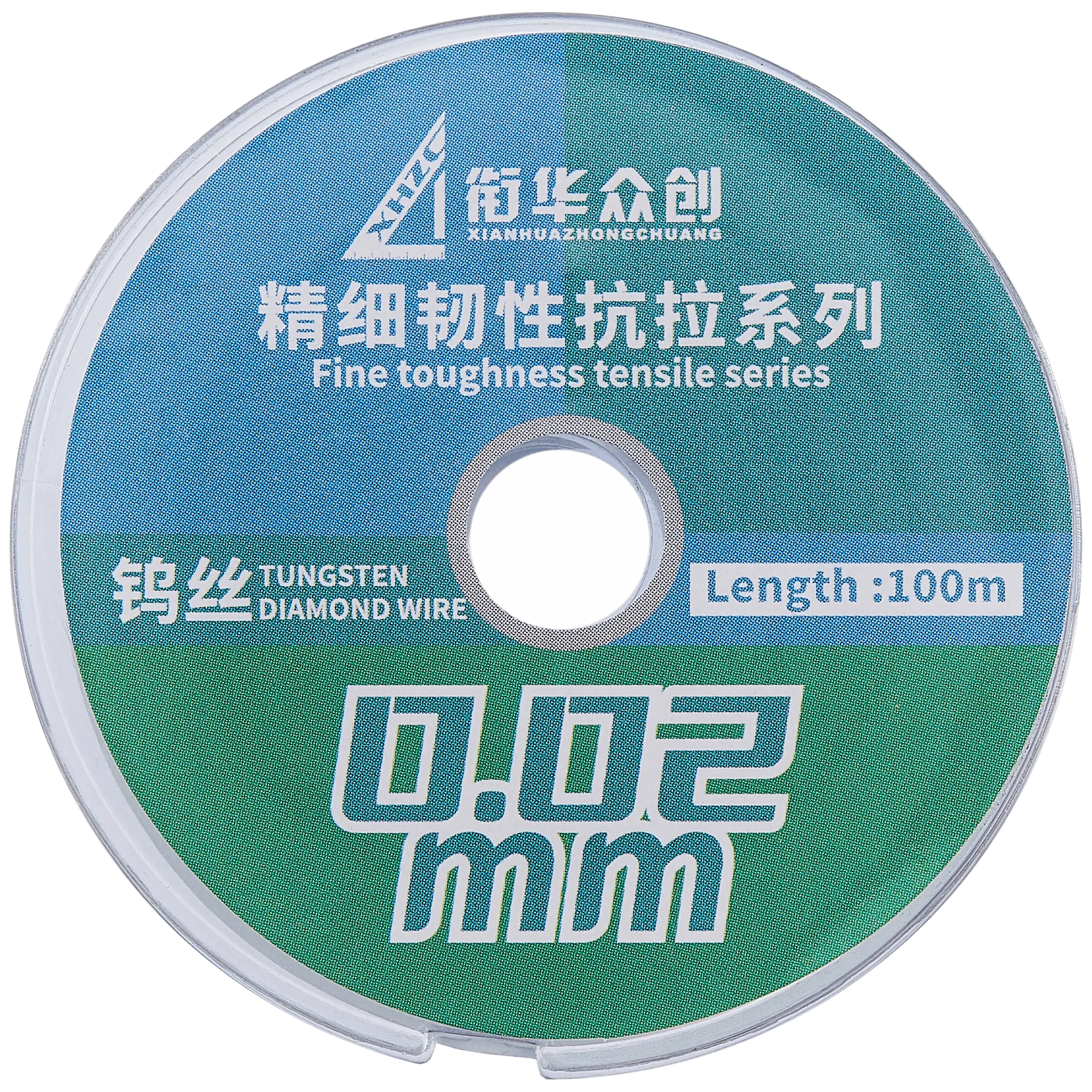 Fine Toughness Tensile Tungsten Diamond Wire (Width: 0.02mm / Length: 100m) (XHZC)