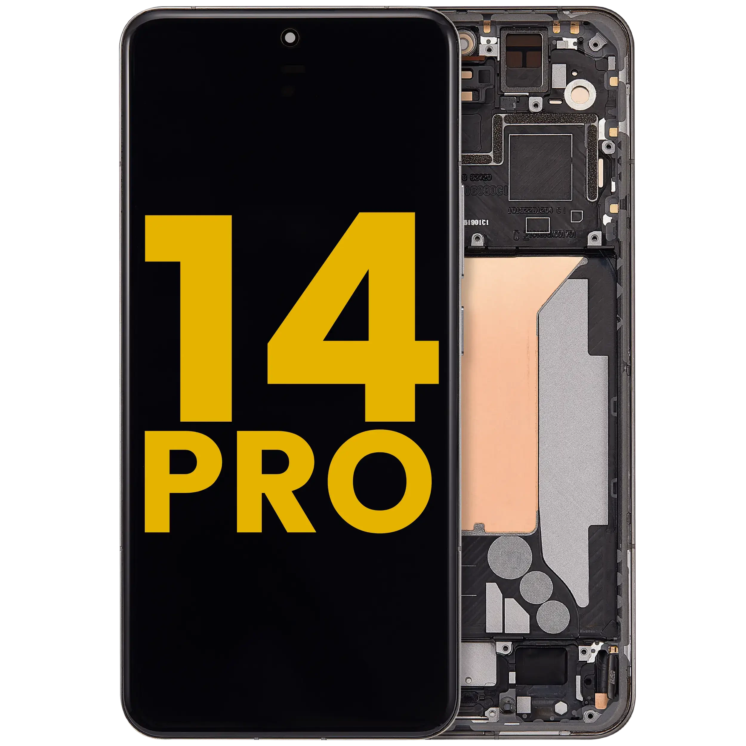 Display OLED completo con Frame per Xiaomi 14 Pro (Refurbished) (Titanio)