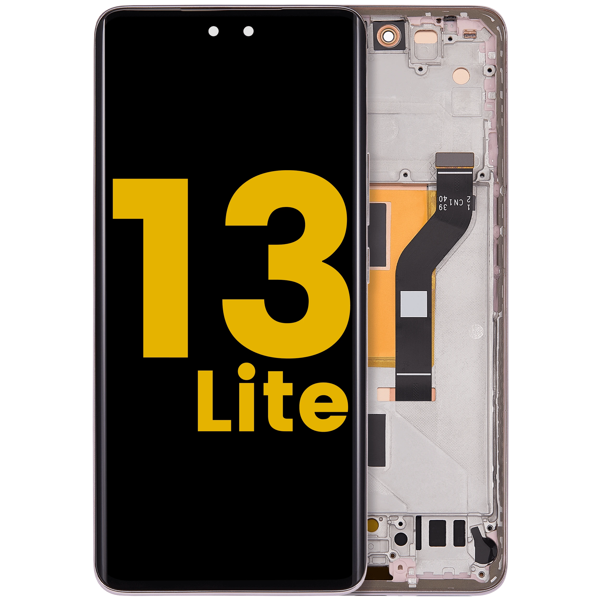 Display OLED completo con Frame per Xiaomi 13 Lite / Civi 2 (Refurbished) (Lite Rosa)