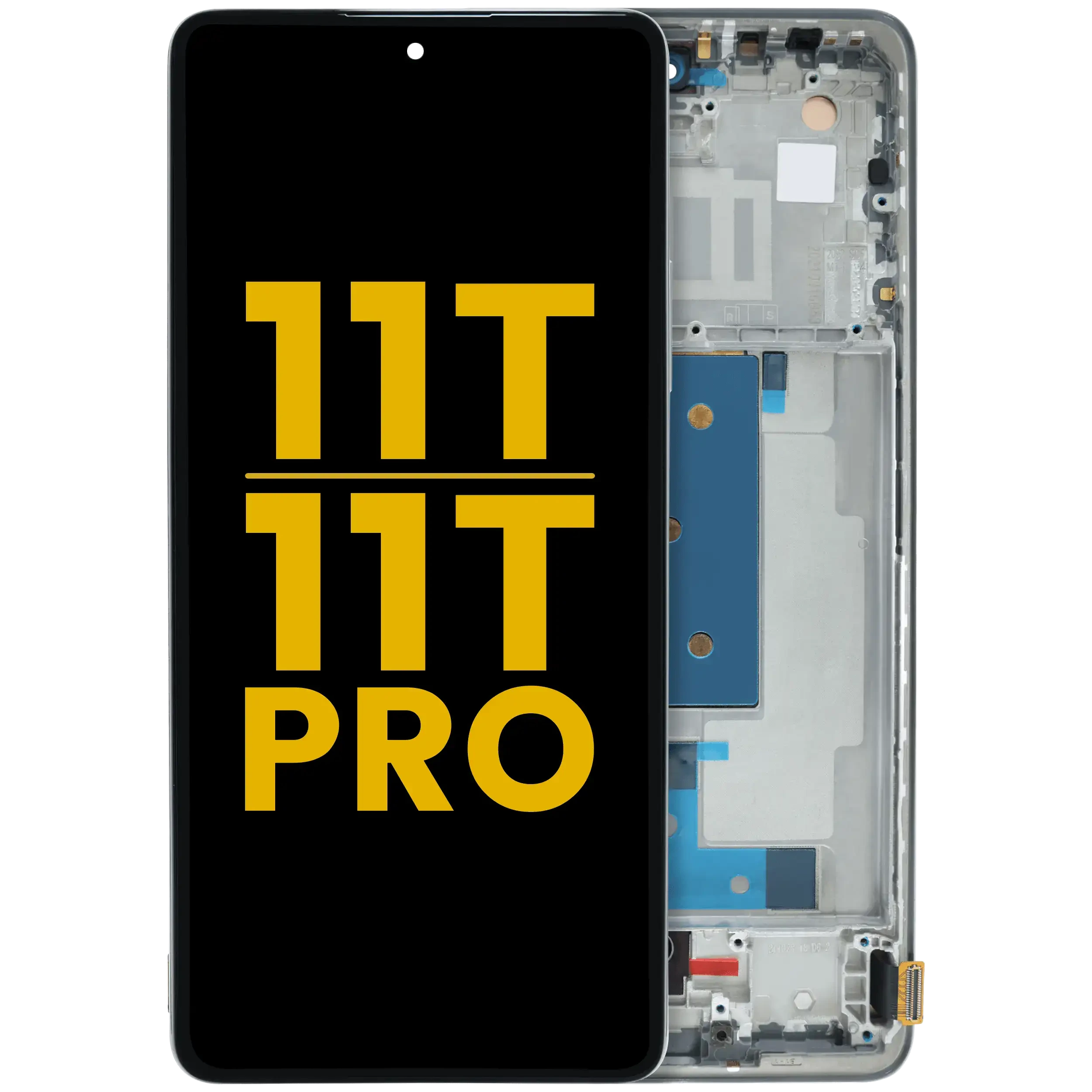 Display OLED completo con Frame per Xiaomi 11T / 11T Pro (Refurbished) (Celestial Blu)