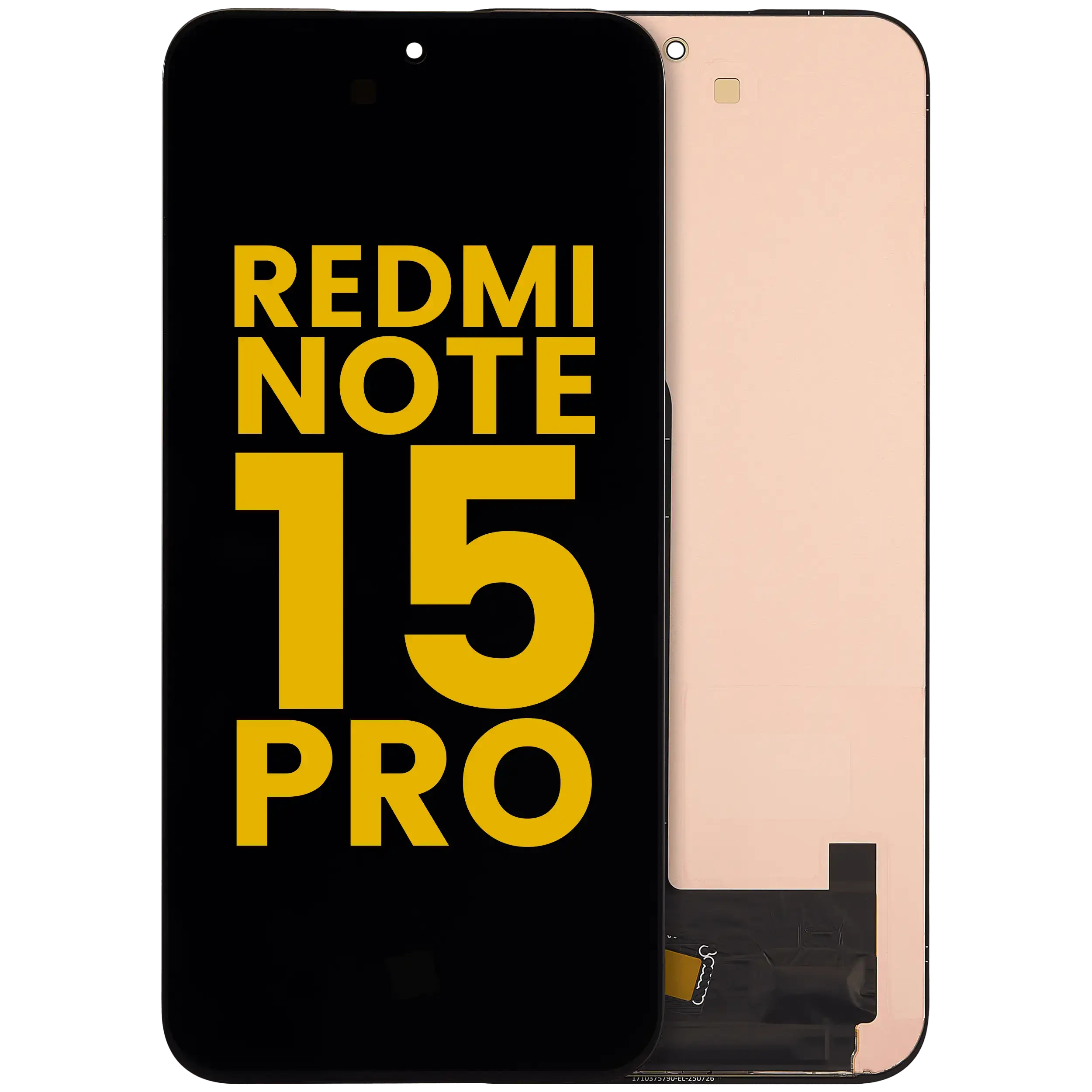 Display OLED completo senza Frame per Xiaomi Redmi Note 15 pro 5G (Refurbished) (tutti i colori)