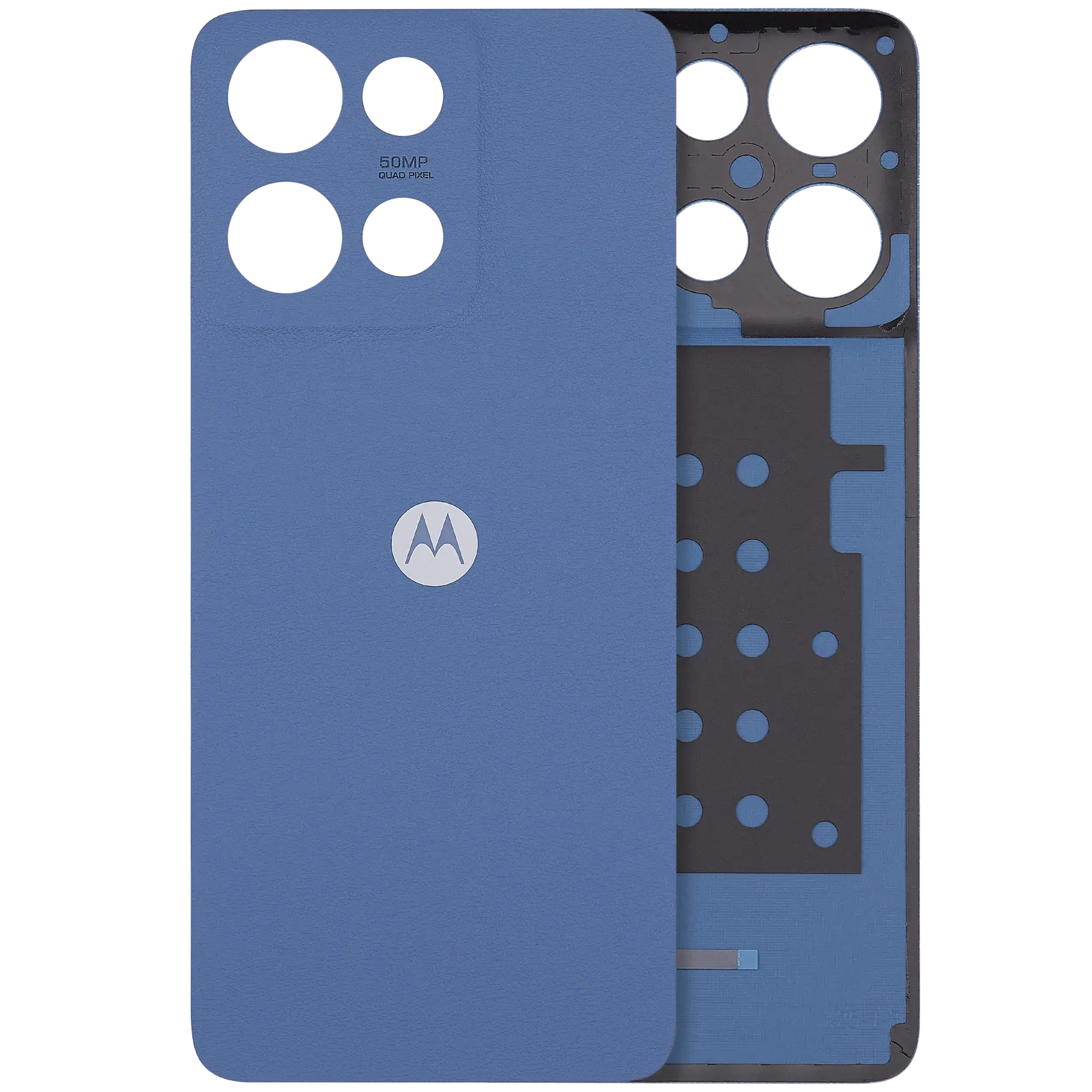 vetro cover posteriore per Motorola Moto G 5G (XT2513 / 2025) (Premium) (Sapphire Blu)