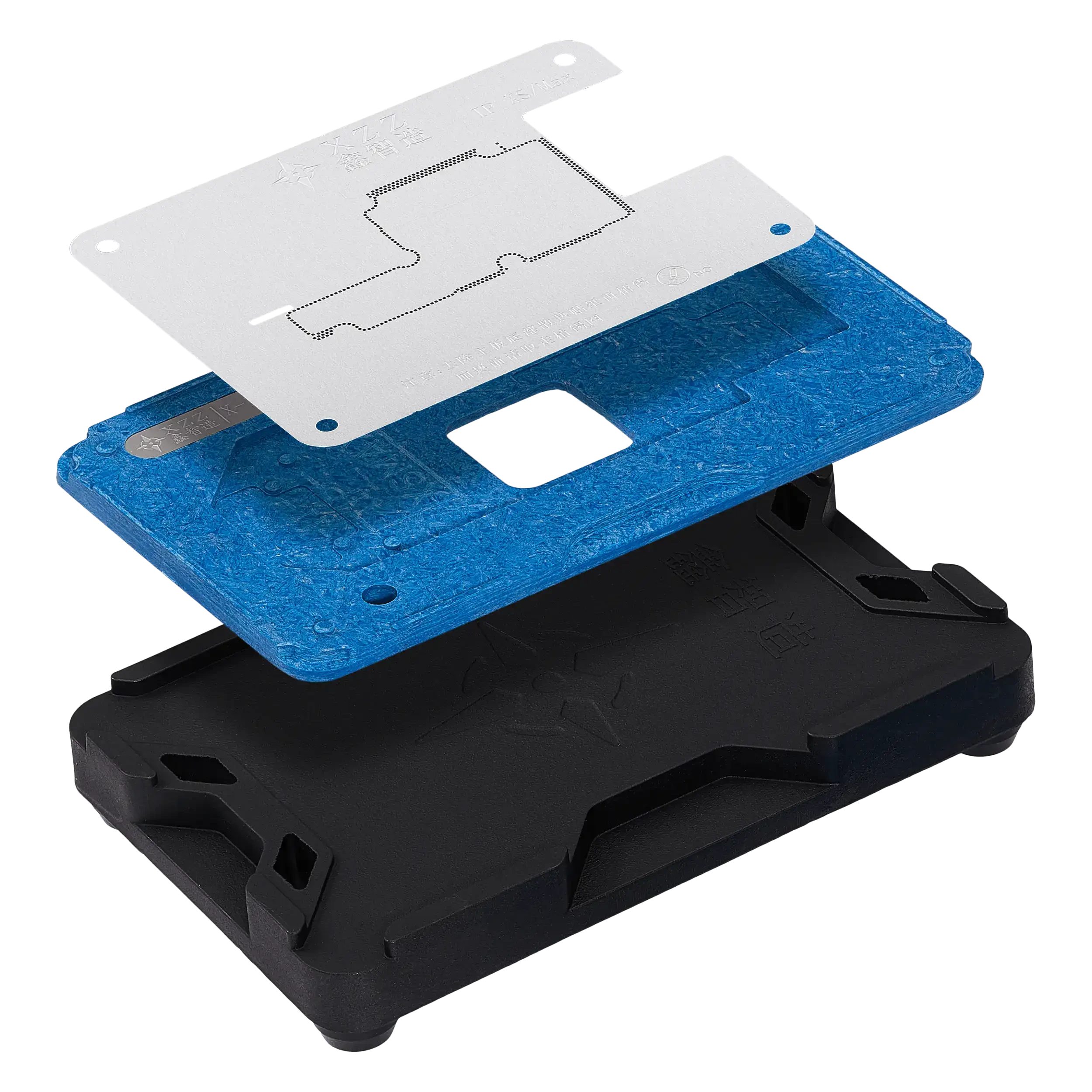 TR Middle Layer Frame Reballing Platform per iPhone X-17 Pro Max (XZZ)