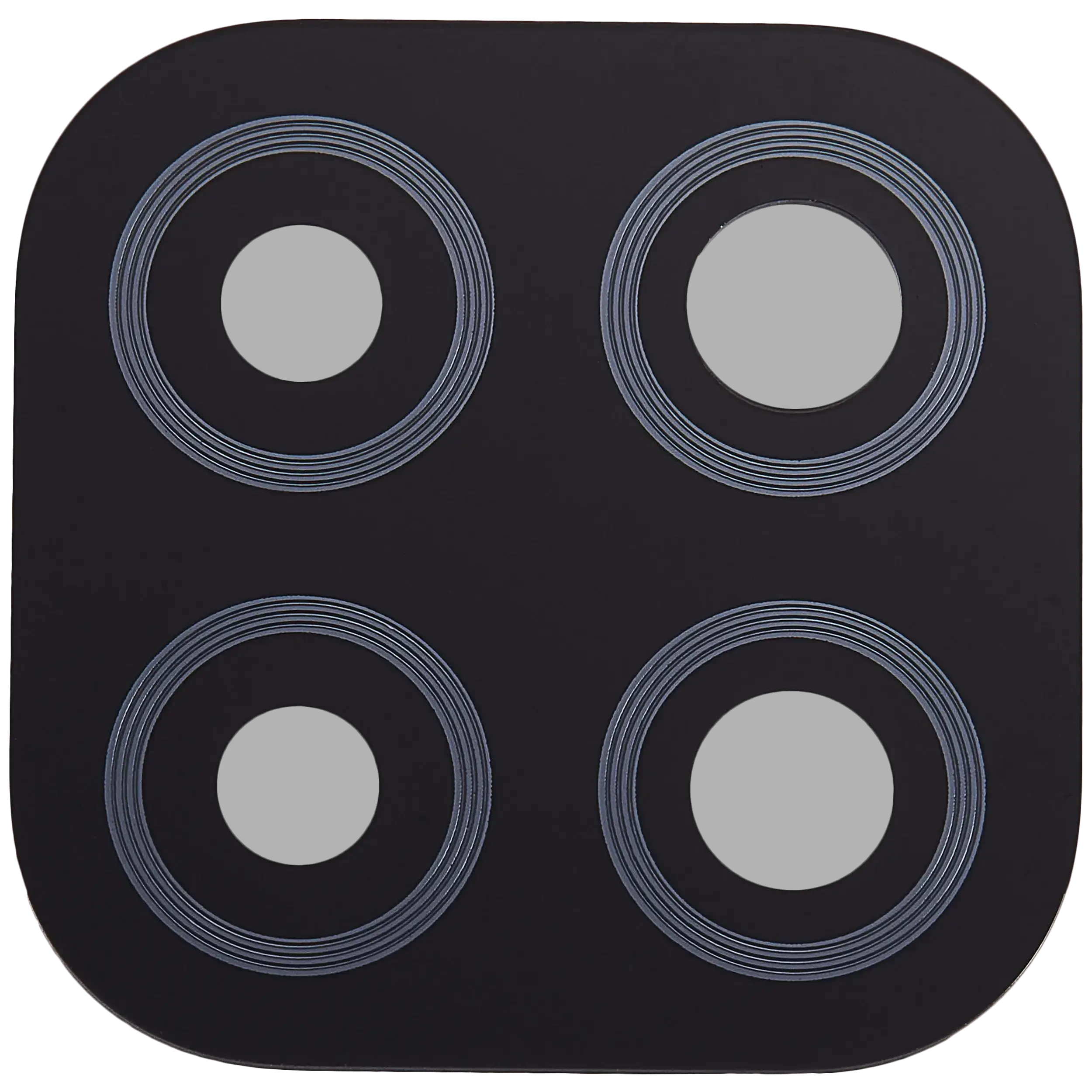 Lente fotocamera posteriore (solo vetro) con adesivo per Xiaomi Redmi 9C