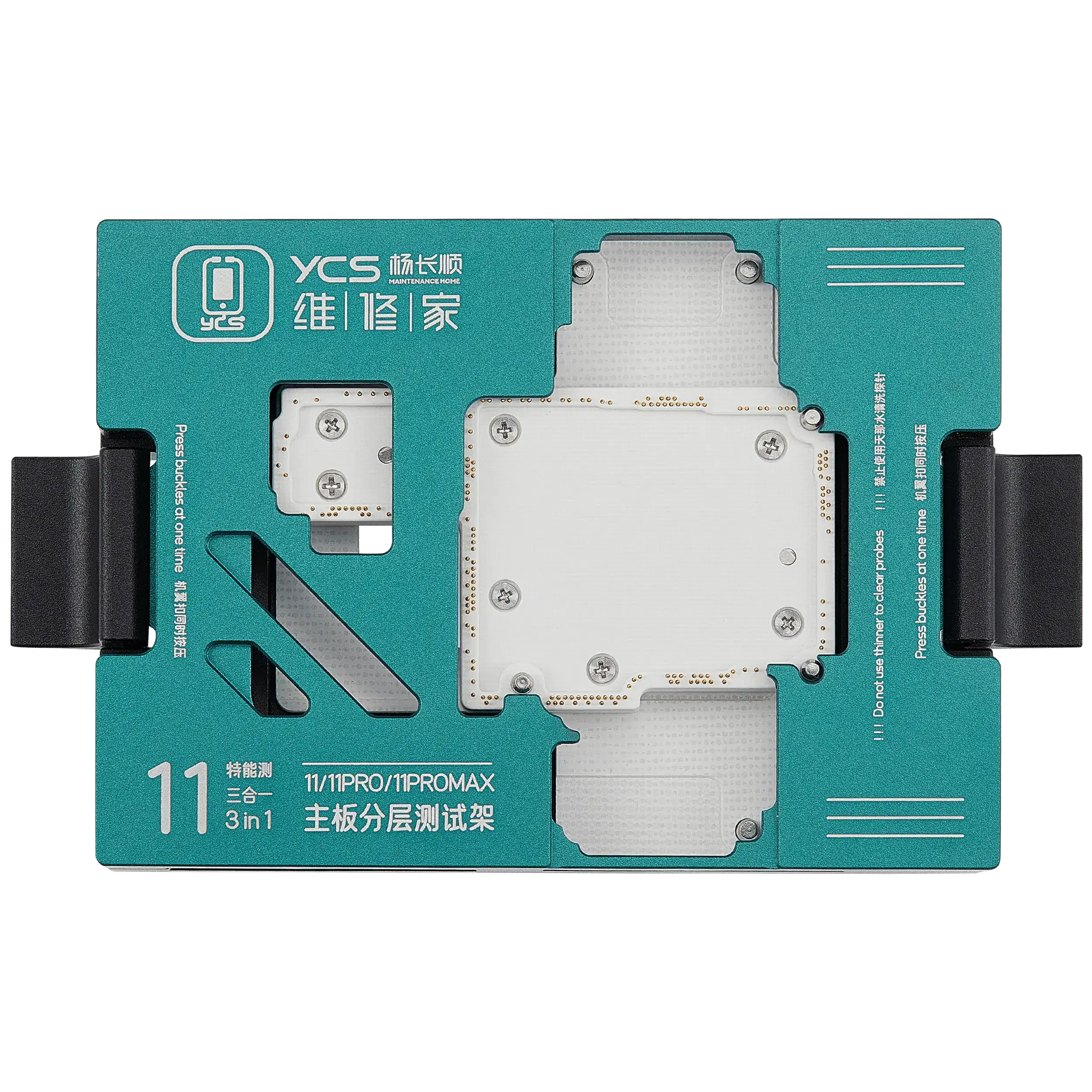 iSocket Scheda madre Platform Tester per iPhone 11 / 11 Pro / 11 Pro Max (3 in 1) (YCS)