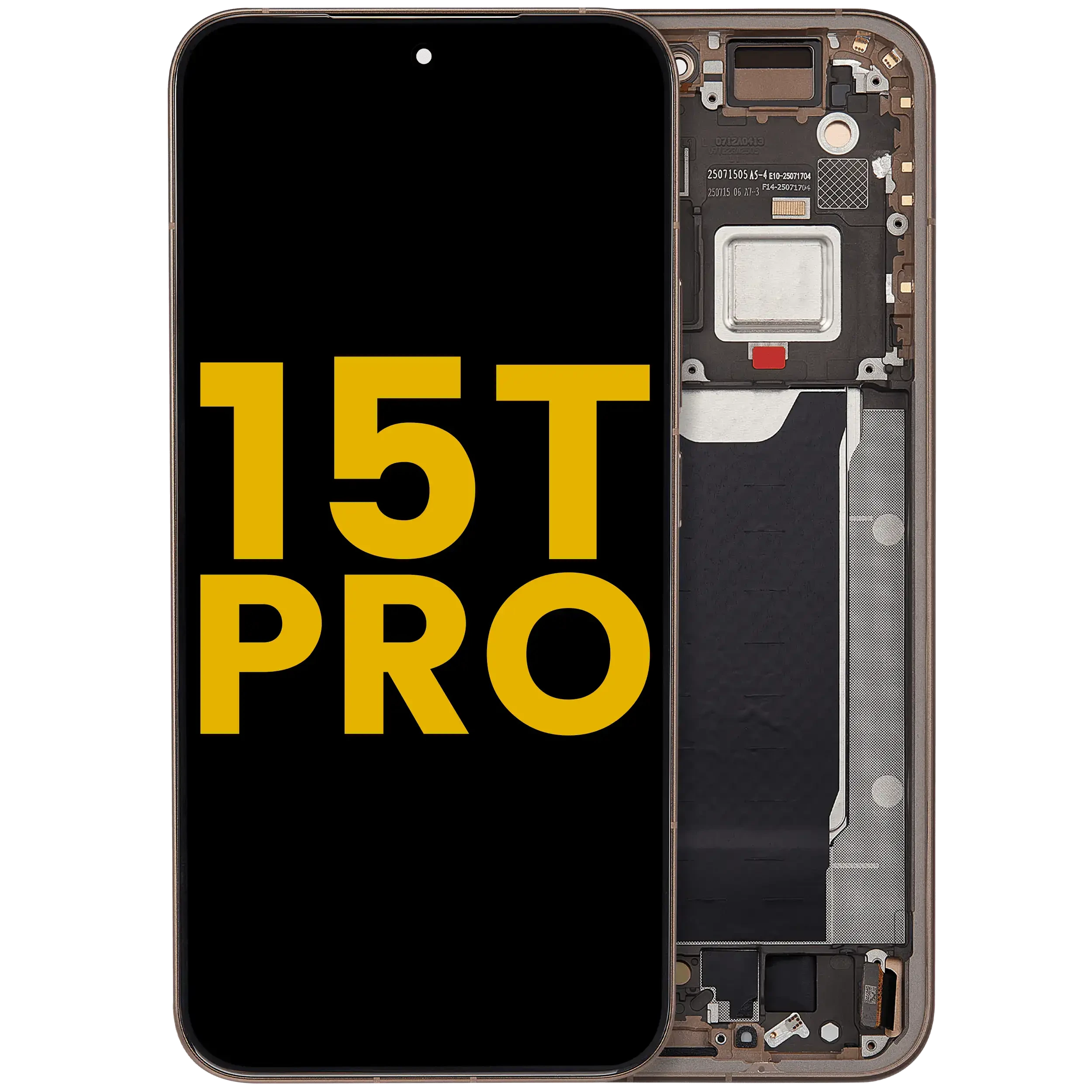 Display OLED completo con Frame per Xiaomi 15T Pro (Refurbished) (Mocha Oro)