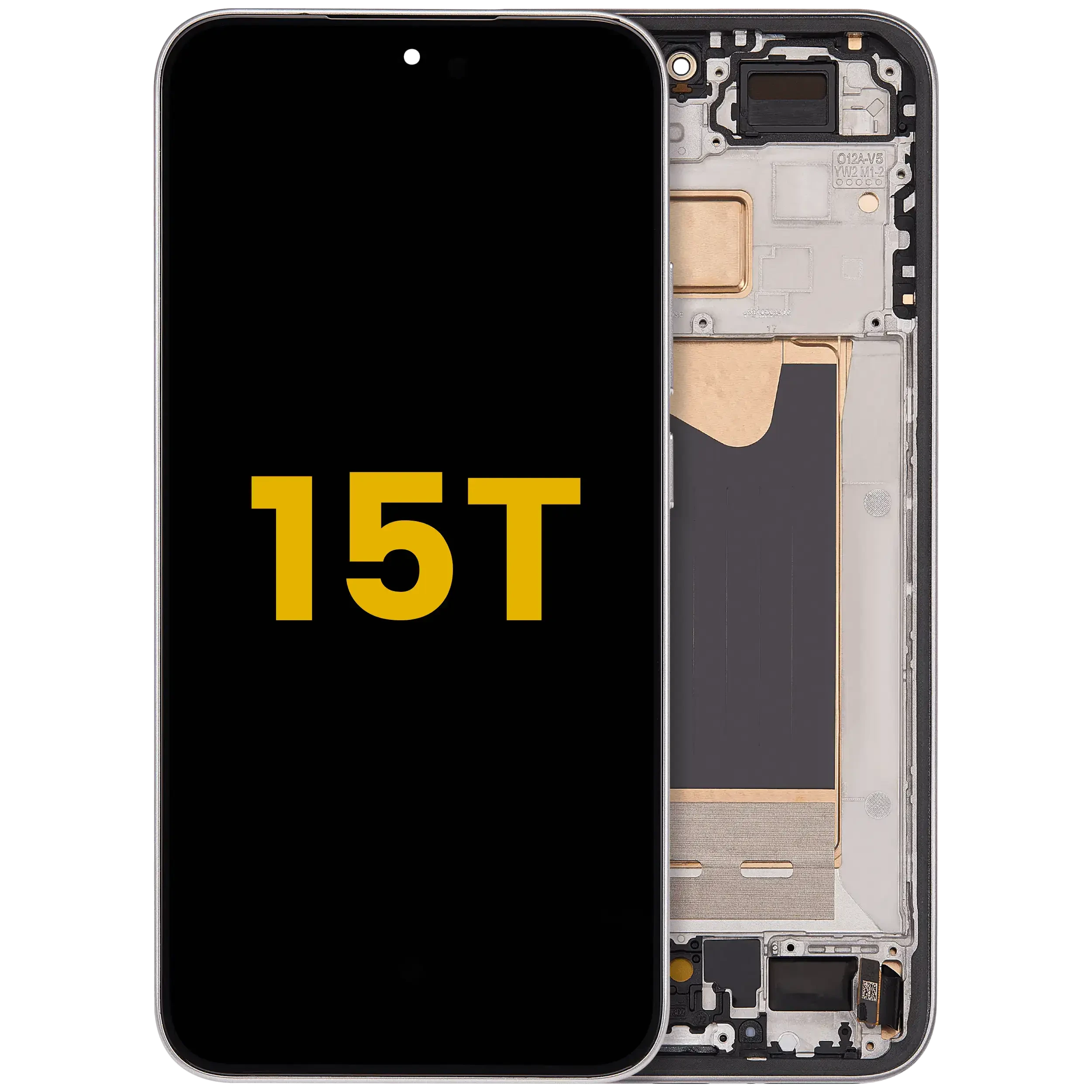 Display OLED completo con Frame per Xiaomi 15T (Refurbished) (Grigio)