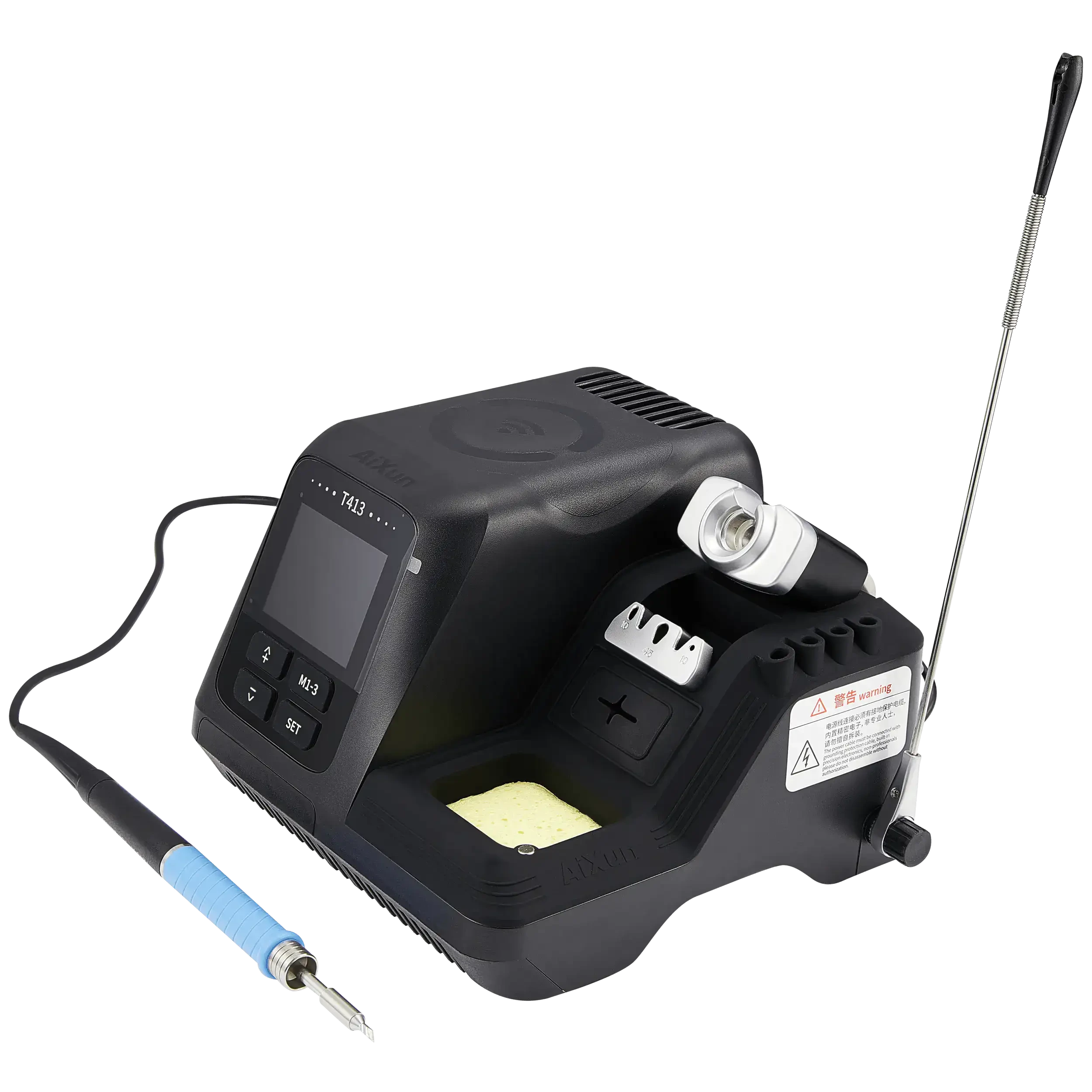 T413 200W Integrated Smart stazione saldante compatibile con T245 Handle (220V / Europe) (Aixun)