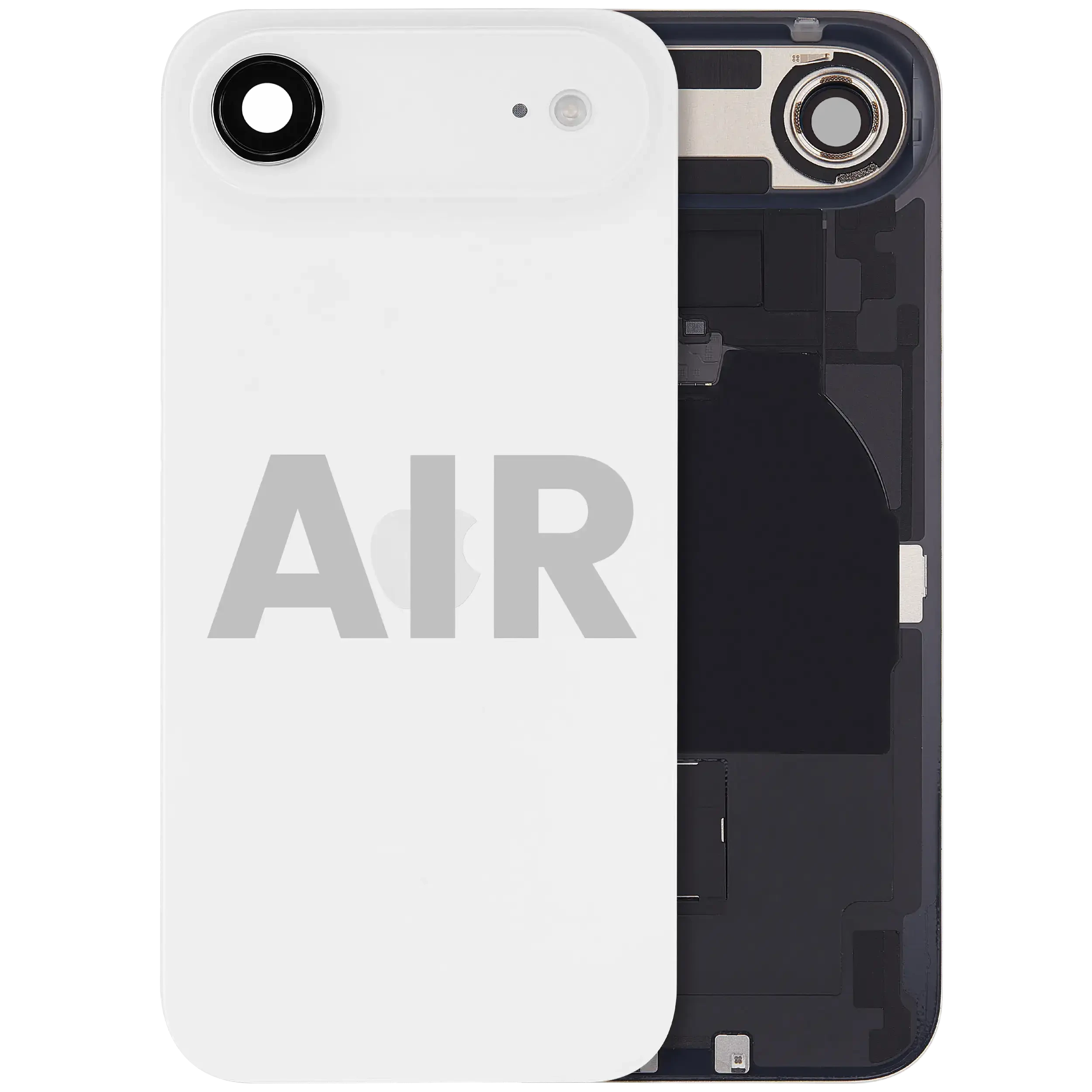 Vetro posteriore con magnete MagSafe, NFC e flat flash per iPhone Air (Used Service Pack Pull: grado A) (Bianco nuvola)