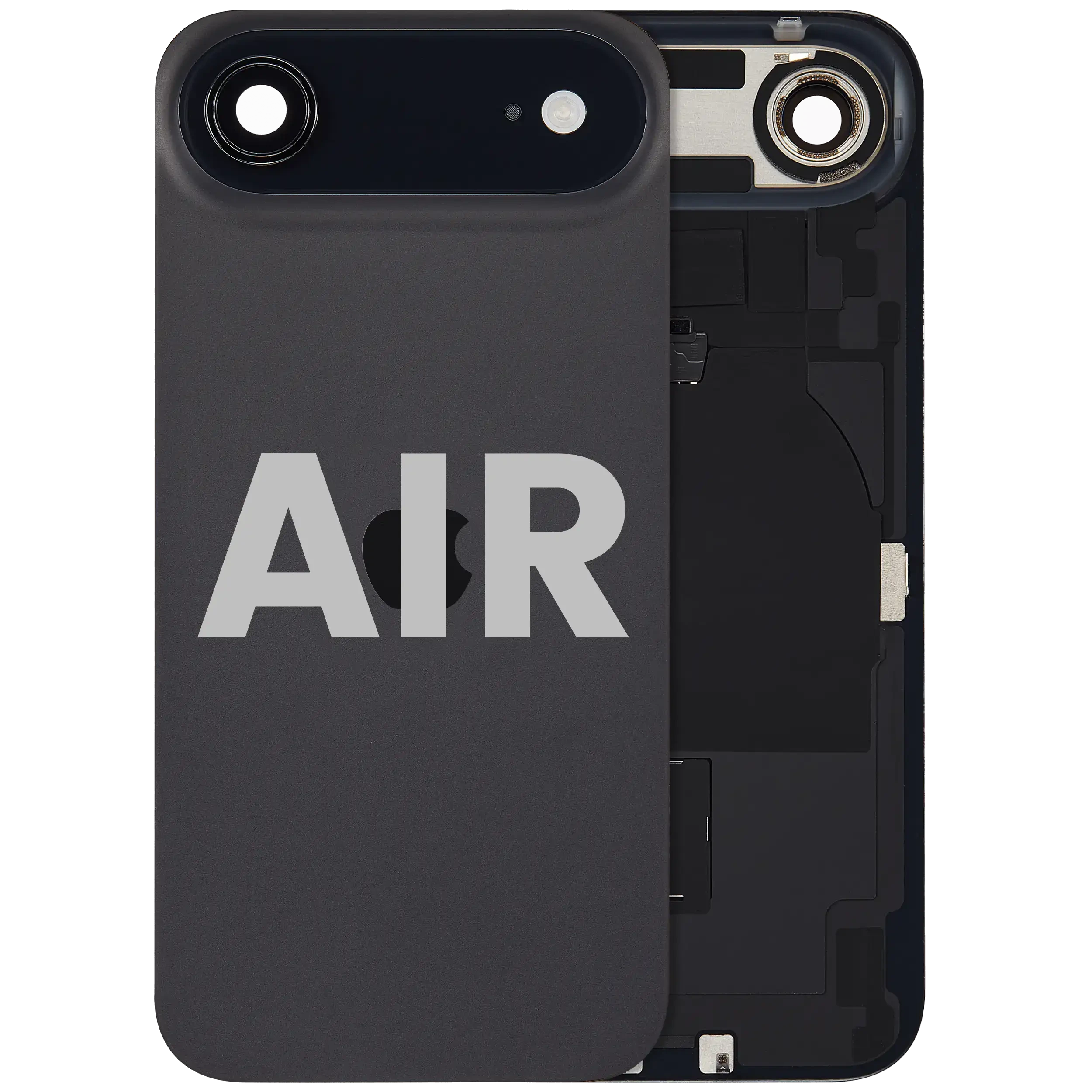 Vetro posteriore con magnete MagSafe, NFC e flat flash per iPhone Air (Used Service Pack Pull: Grade C) (Nero siderale)