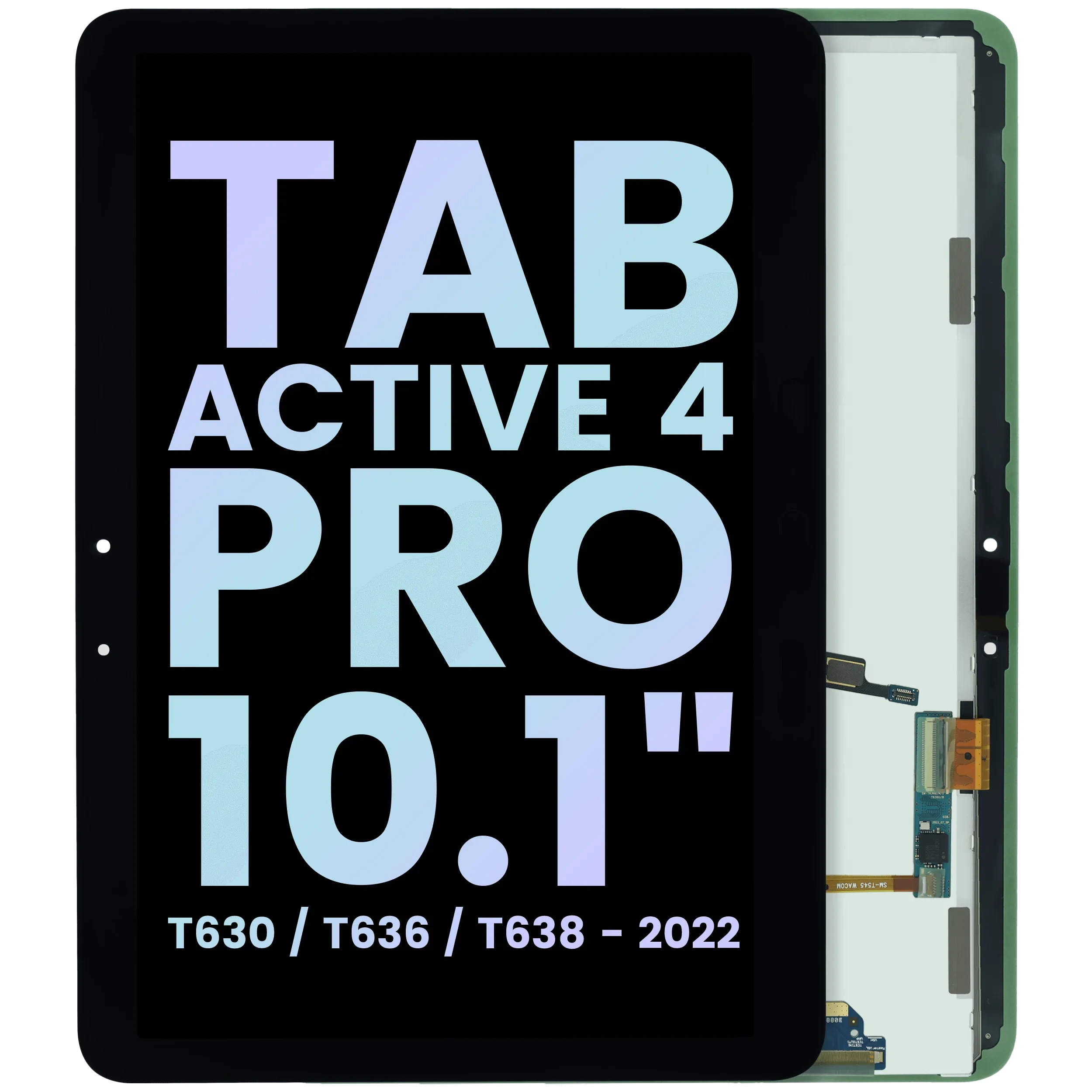 Display LCD completo senza Frame per Samsung Galaxy Tab Active 4 Pro (SM-T630/T636) (Service Pack)
