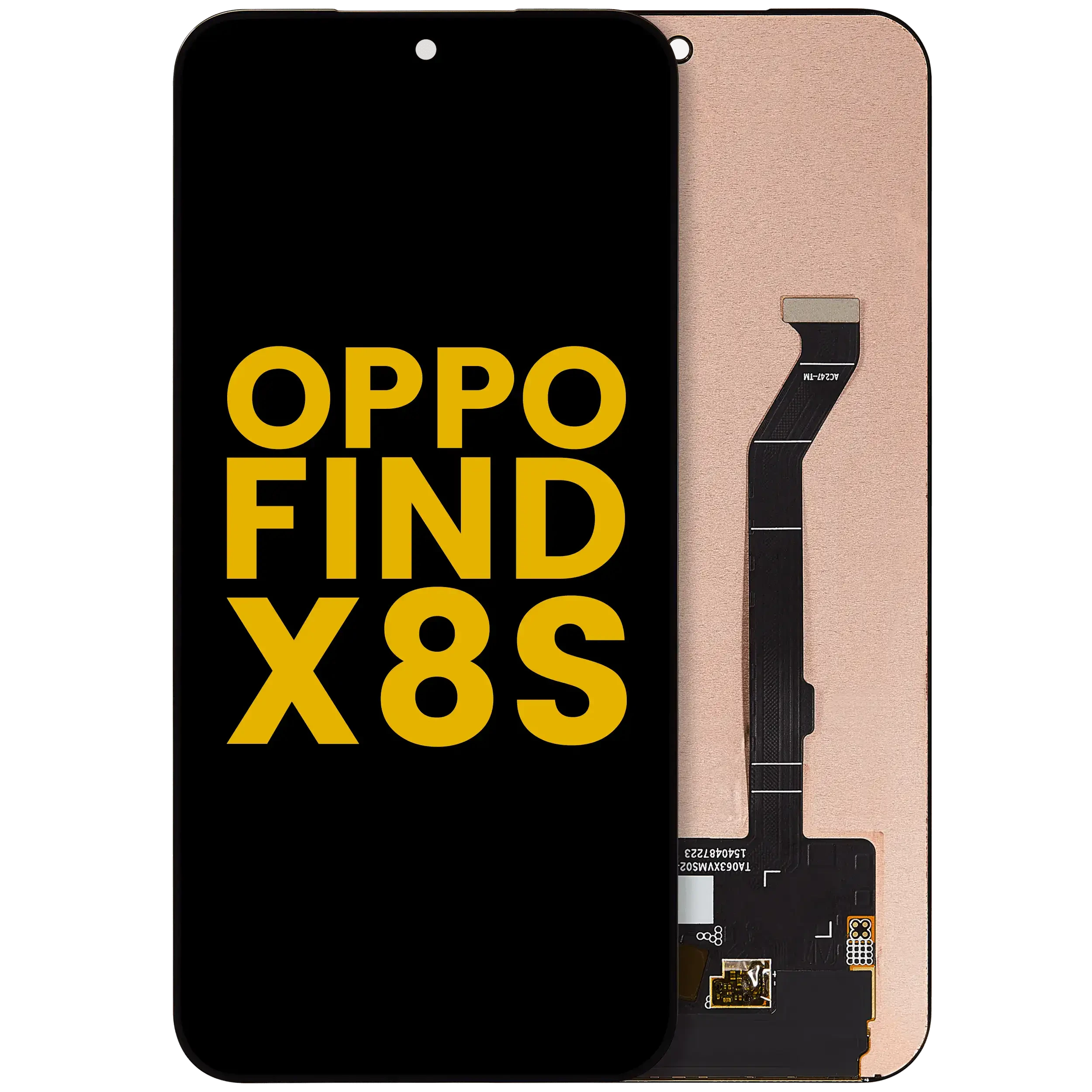 Display OLED completo senza Frame per Oppo Find X8s (Refurbished) (tutti i colori)