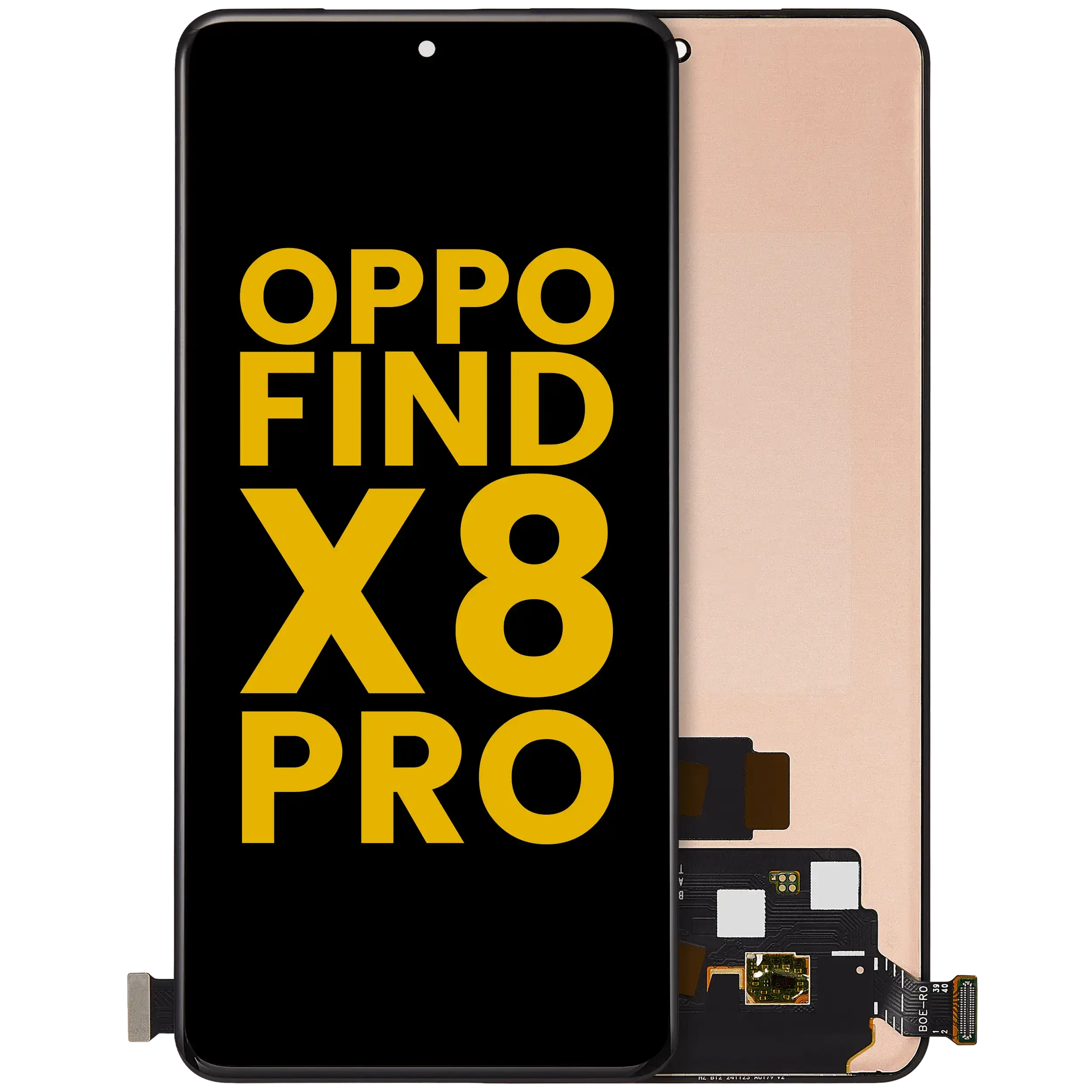 Display OLED completo senza Frame per Oppo Find X8 Pro (Refurbished) (tutti i colori)