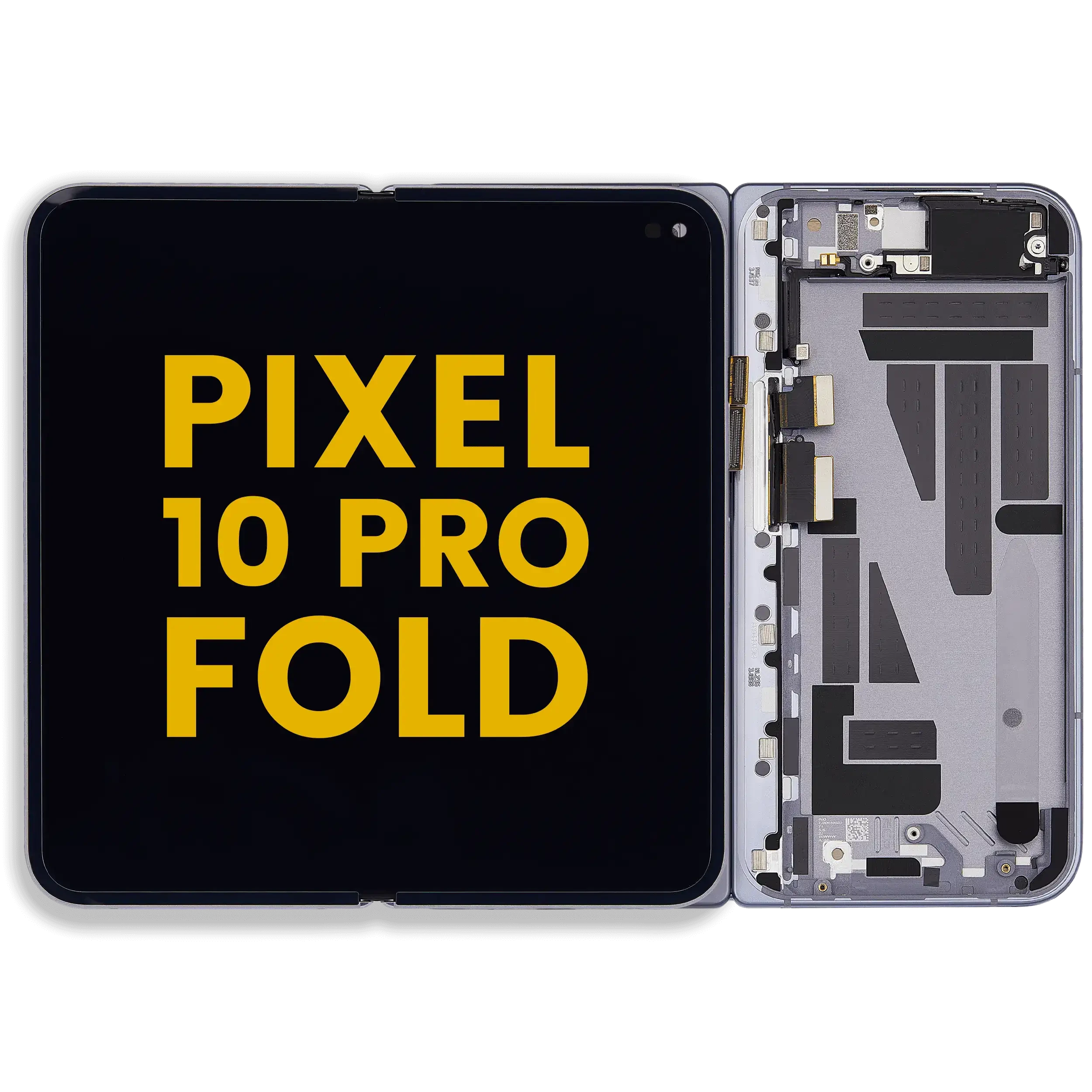Inner Display OLED completo con Frame per Google Pixel 10 Pro Fold (US e International Versions) (Refurbished) (Moonstone)