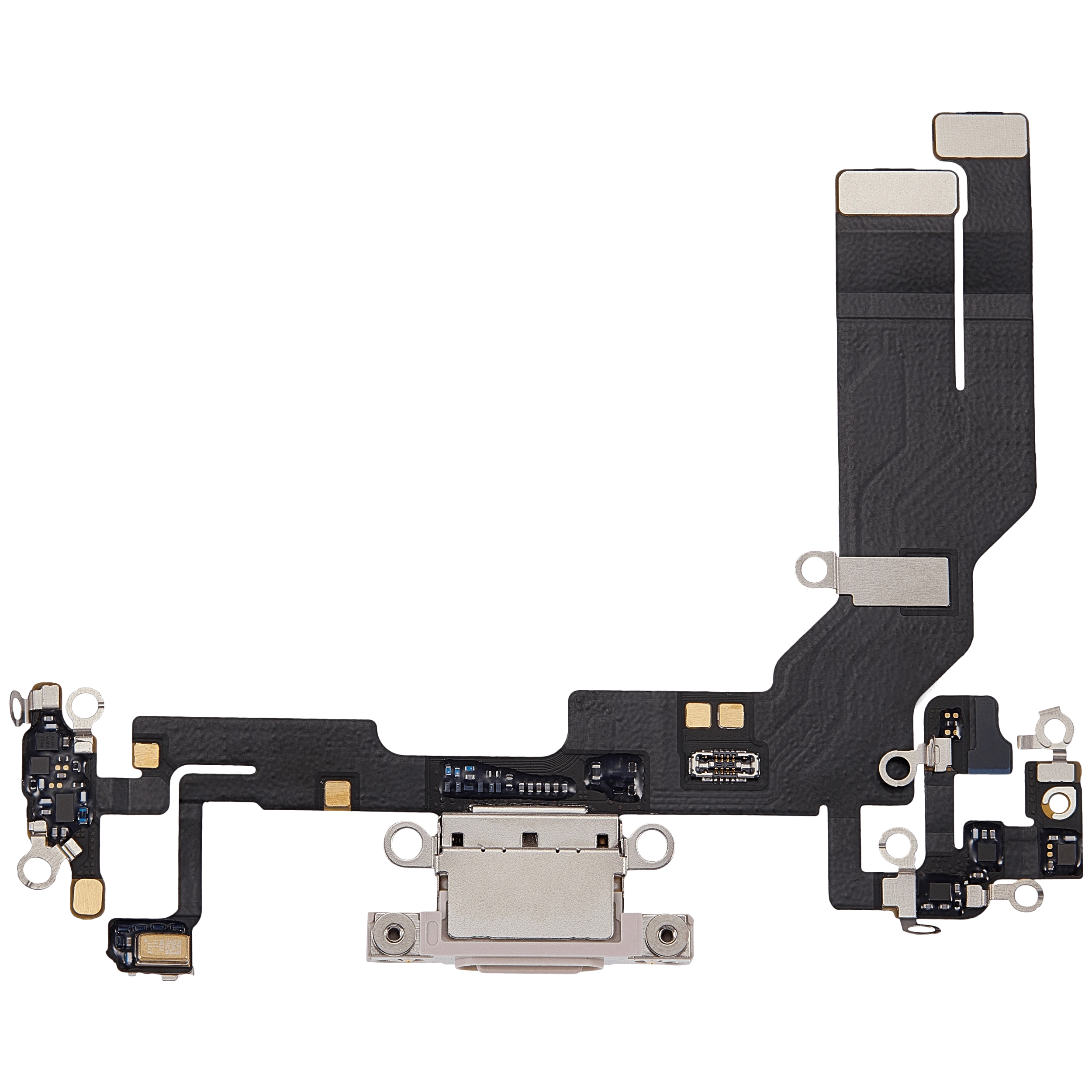 Flat connettore di ricarica compatibile per iPhone 17e (Premium) (Soft Rosa)
