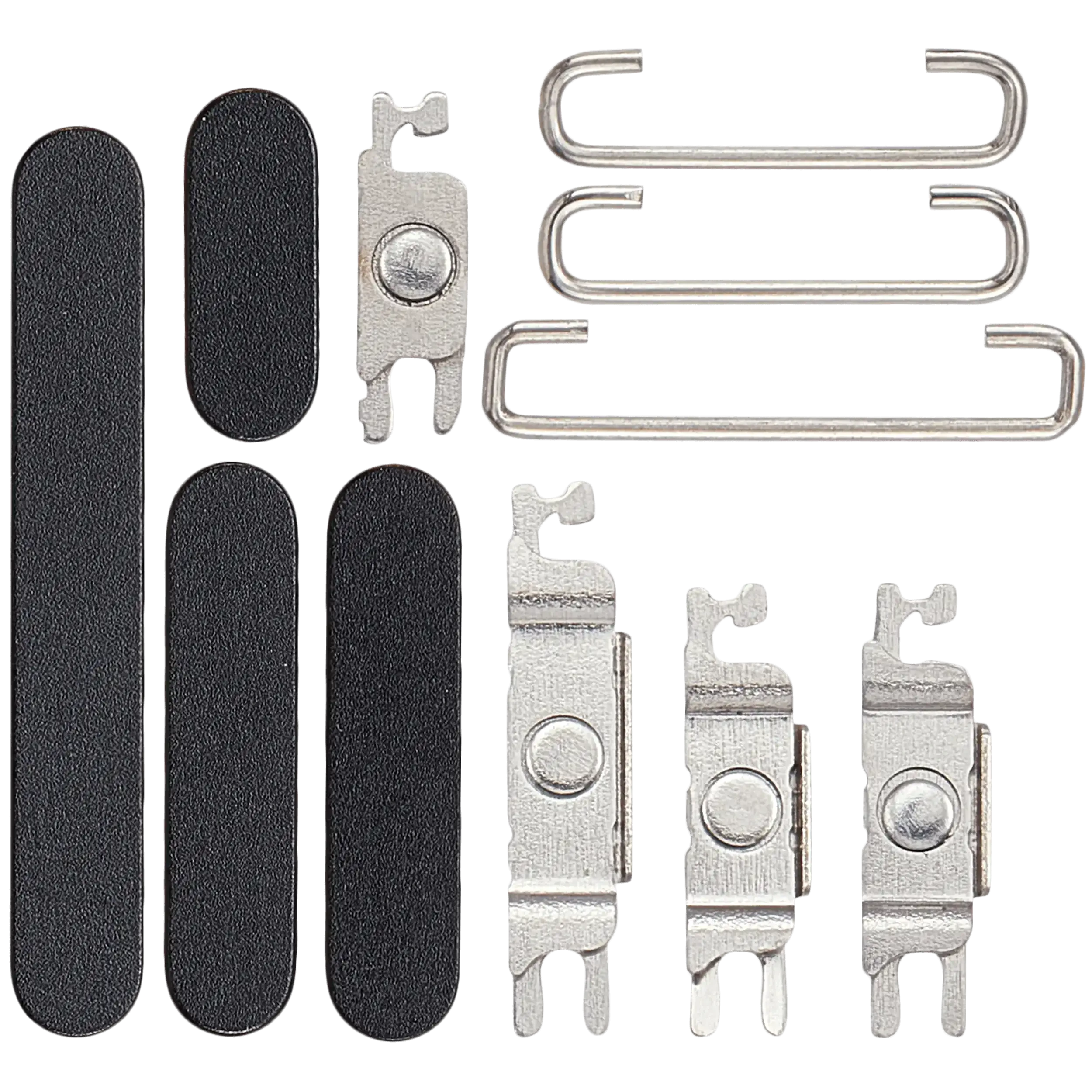 Hard Buttons (Accensione / Volume / switch) per iPhone 16e (Nero)