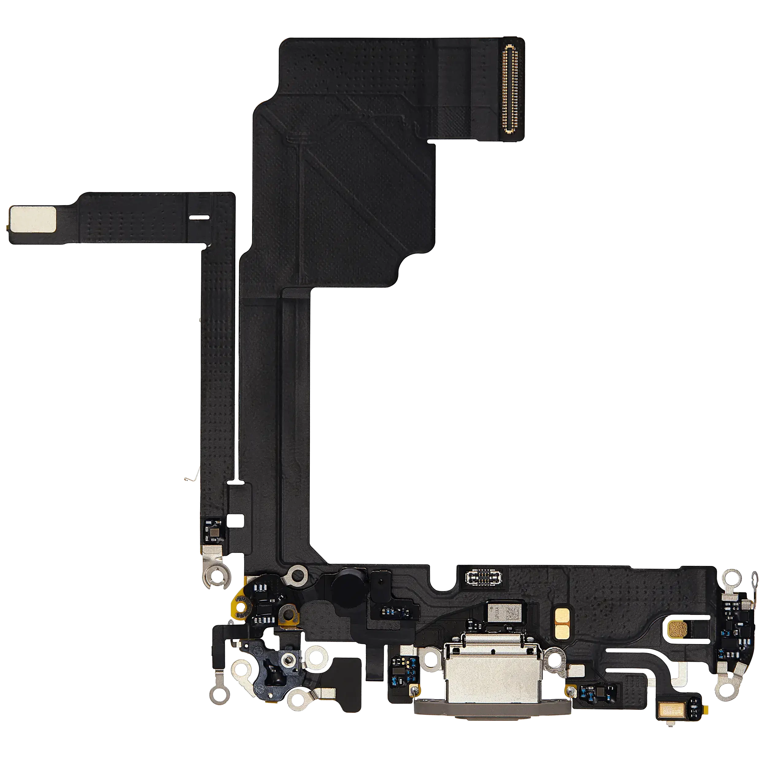 Flat connettore di ricarica per iPhone 15 Pro (Used Service Pack Pull) (Titanio naturale)
