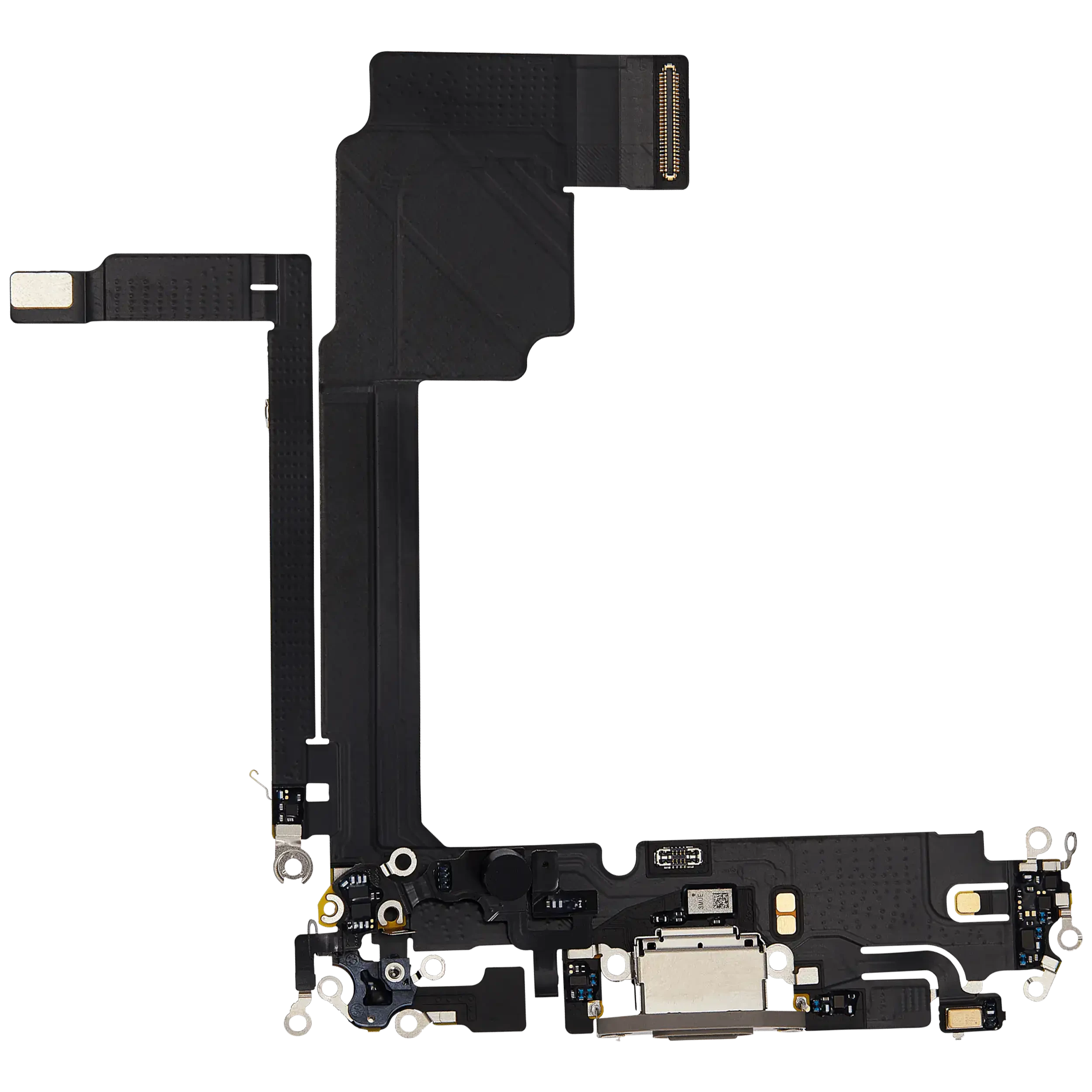 Flat connettore di ricarica per iPhone 15 Pro Max (Used Service Pack Pull) (Titanio naturale)