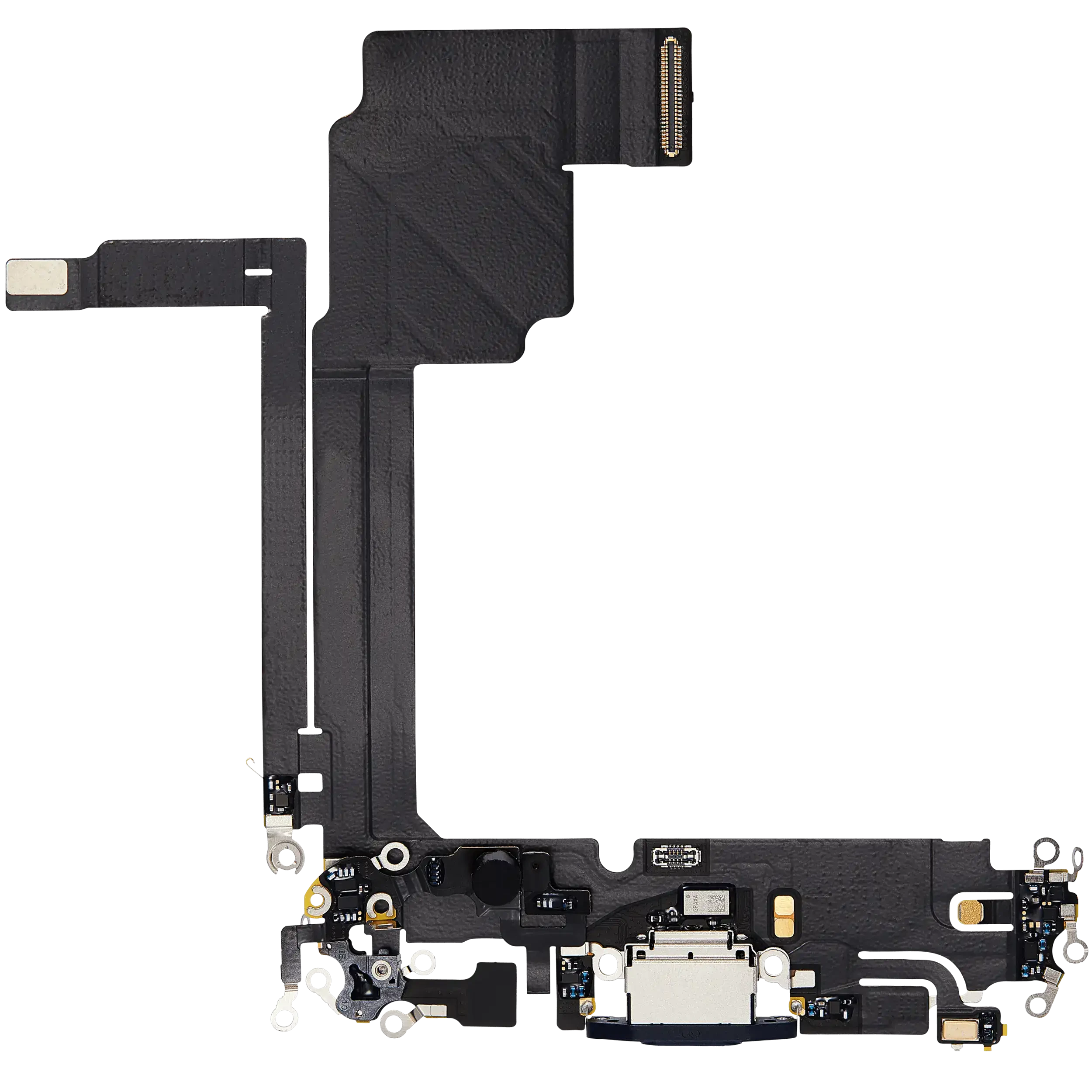 Flat connettore di ricarica per iPhone 15 Pro Max (Used Service Pack Pull) (Titanio blu)