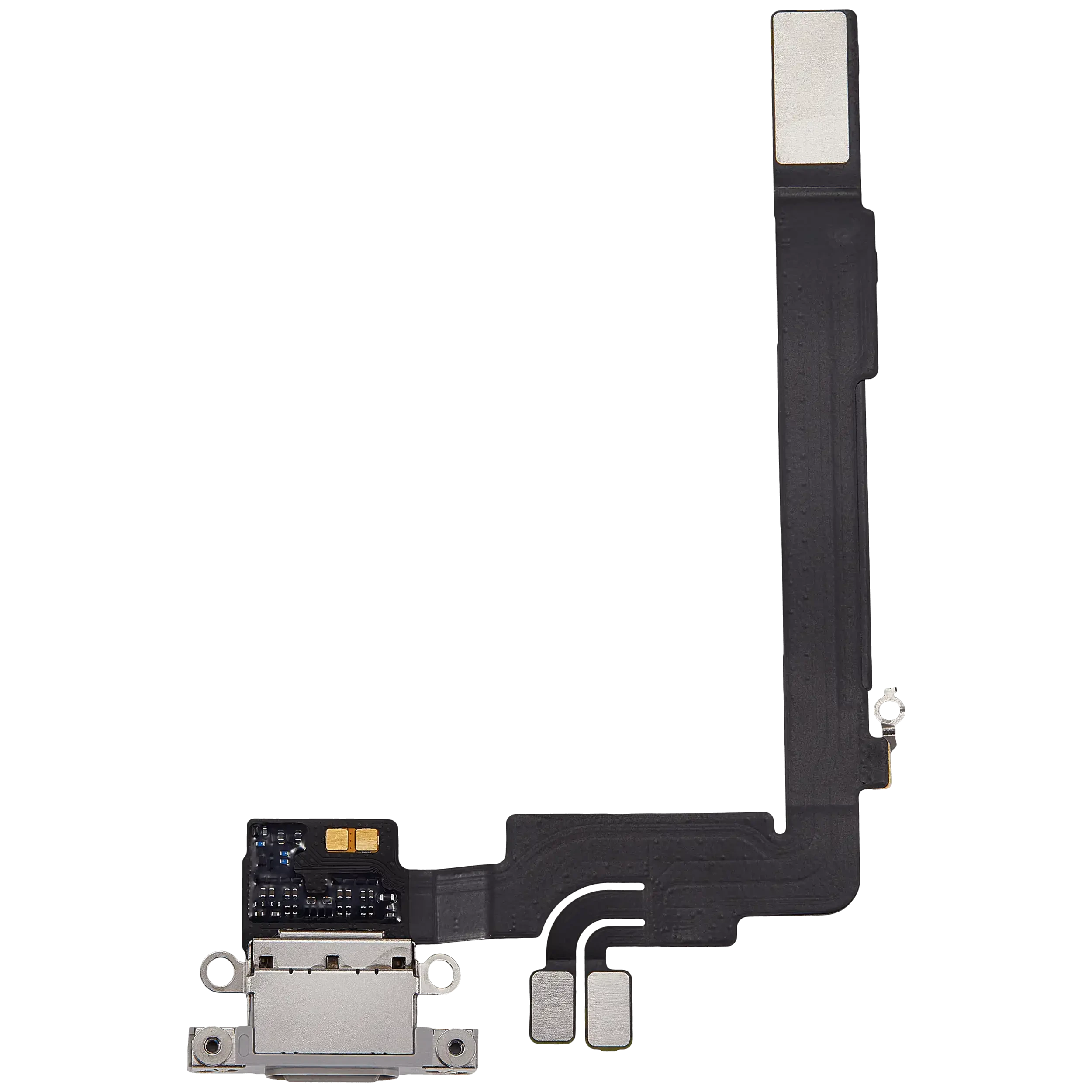 Flat connettore di ricarica per iPhone 16 Pro Max (Used Service Pack Pull) (Titanio bianco)