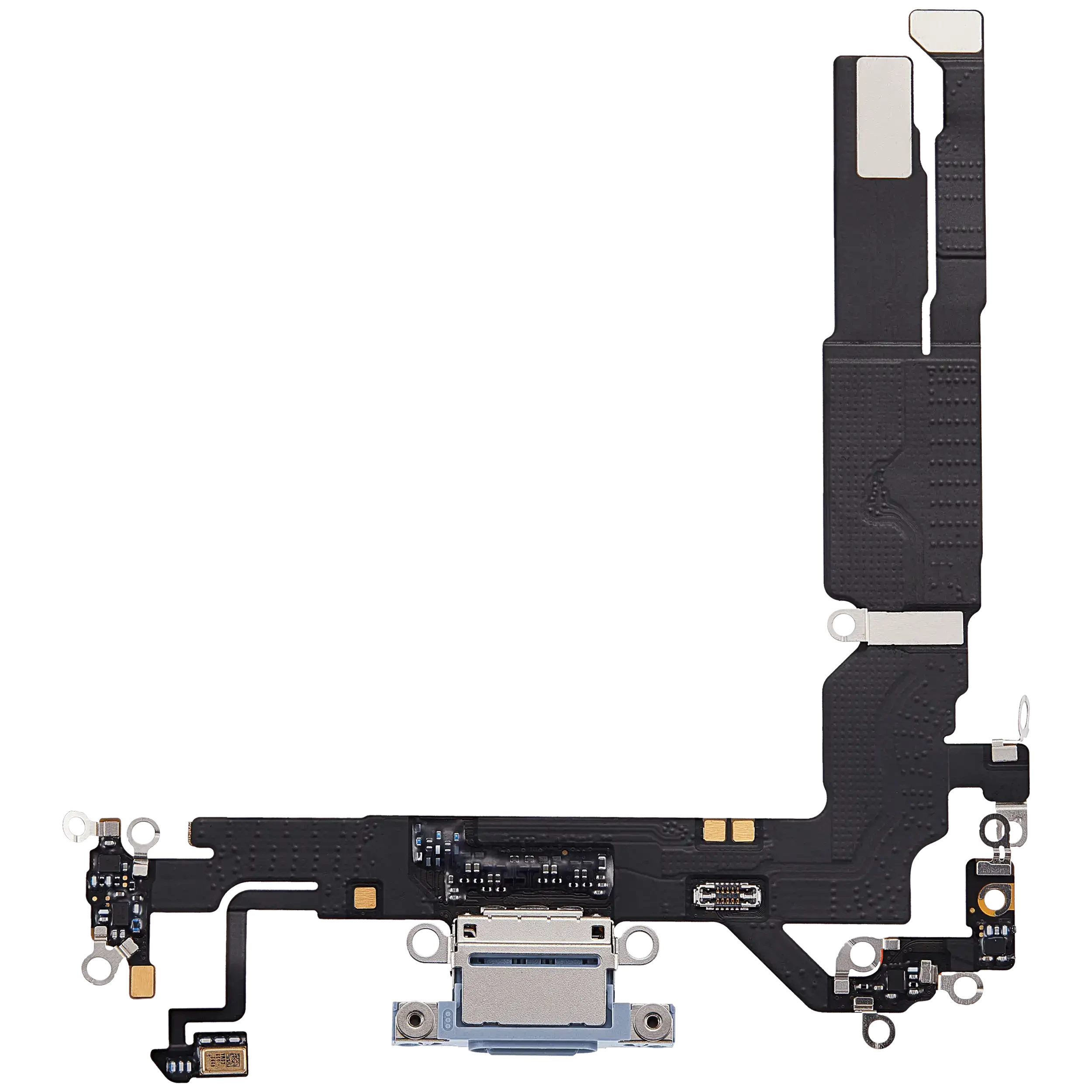 Flat connettore di ricarica per iPhone 17 (Used Service Pack Pull) (Blu nebbia)