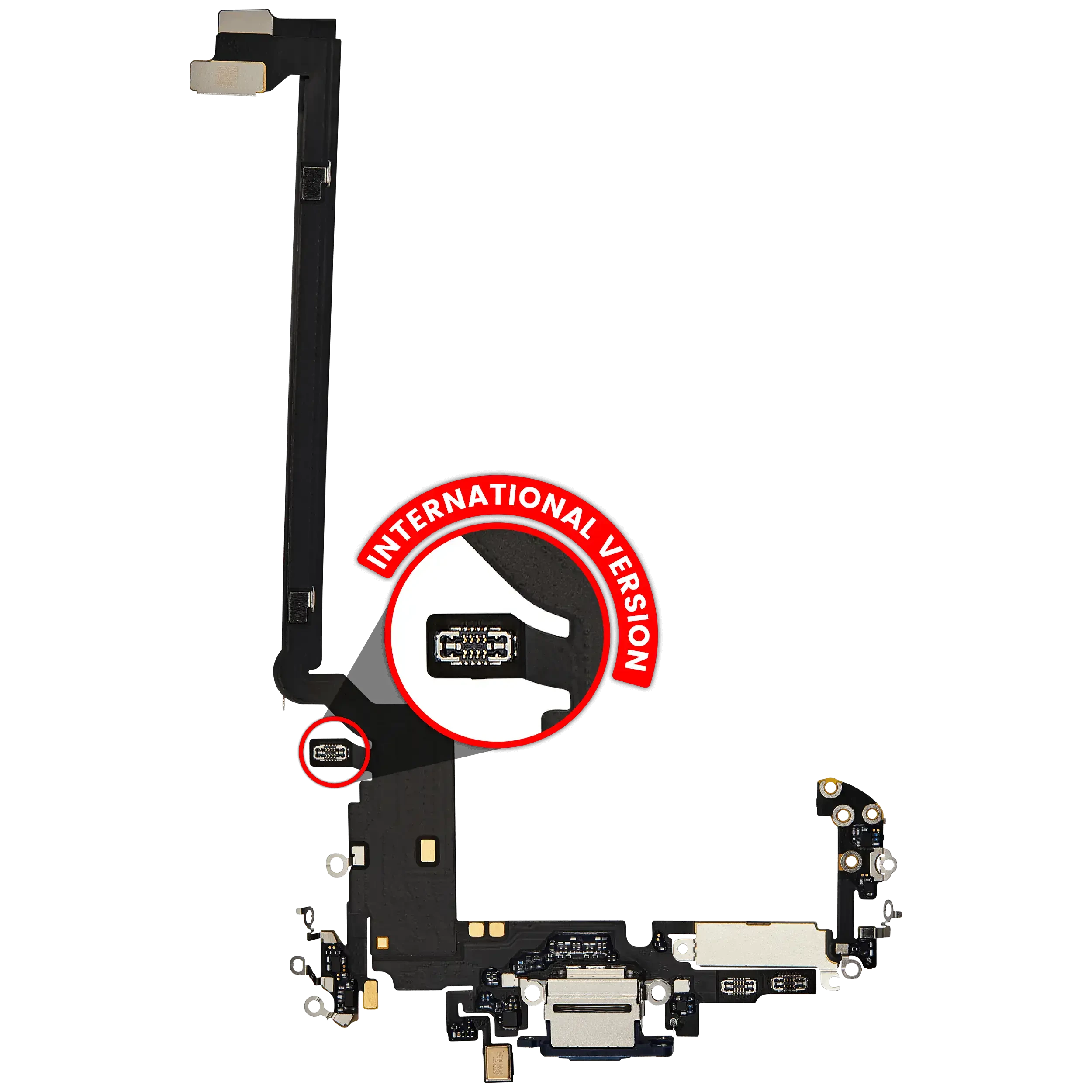 Flat connettore di ricarica per iPhone 17 Pro Max (Used Service Pack Pull) (International Version) (Deep Blu)