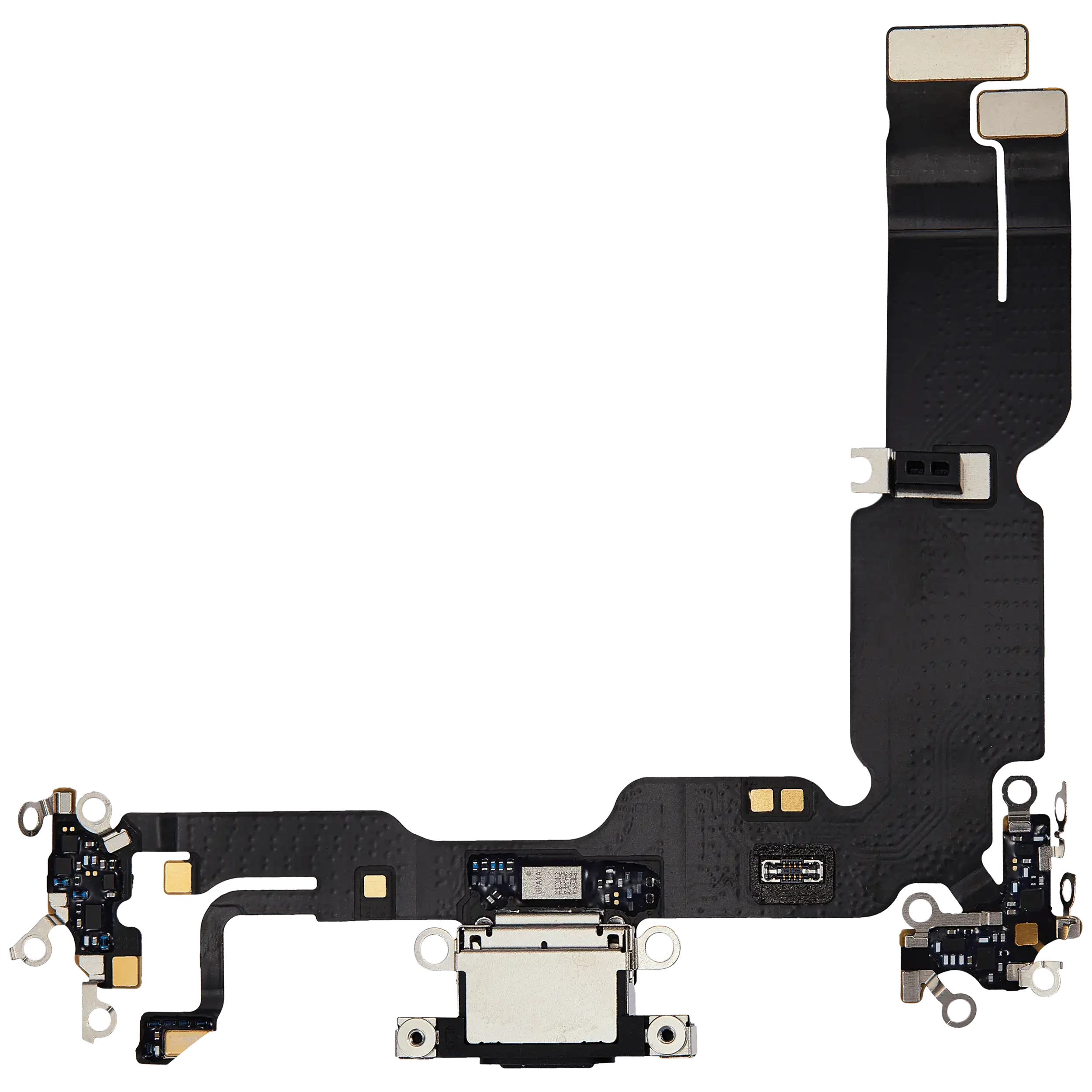 Flat connettore di ricarica per iPhone 15 Plus (Used Service Pack Pull) (Nero)