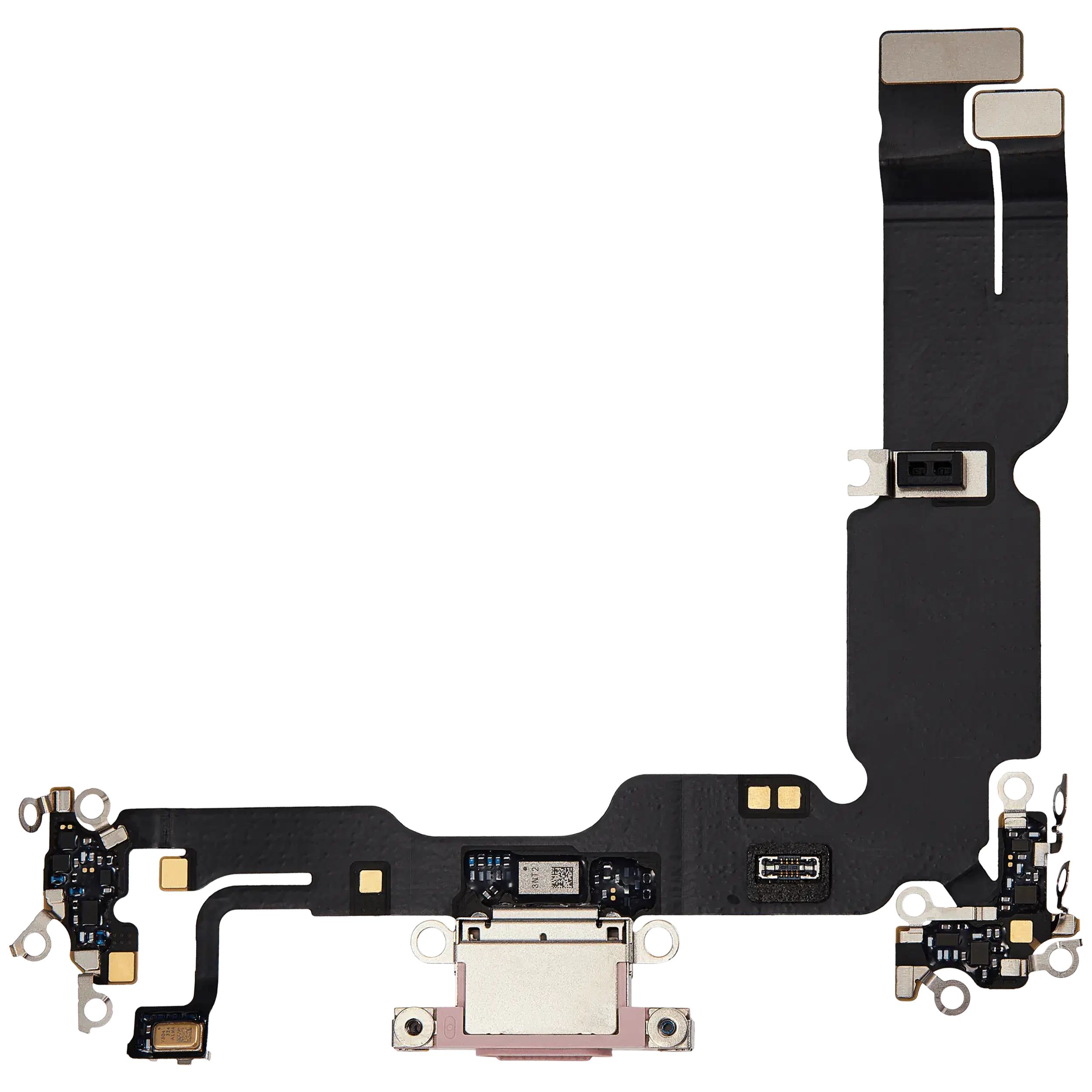 Flat connettore di ricarica per iPhone 15 Plus (Used Service Pack Pull) (Rosa)