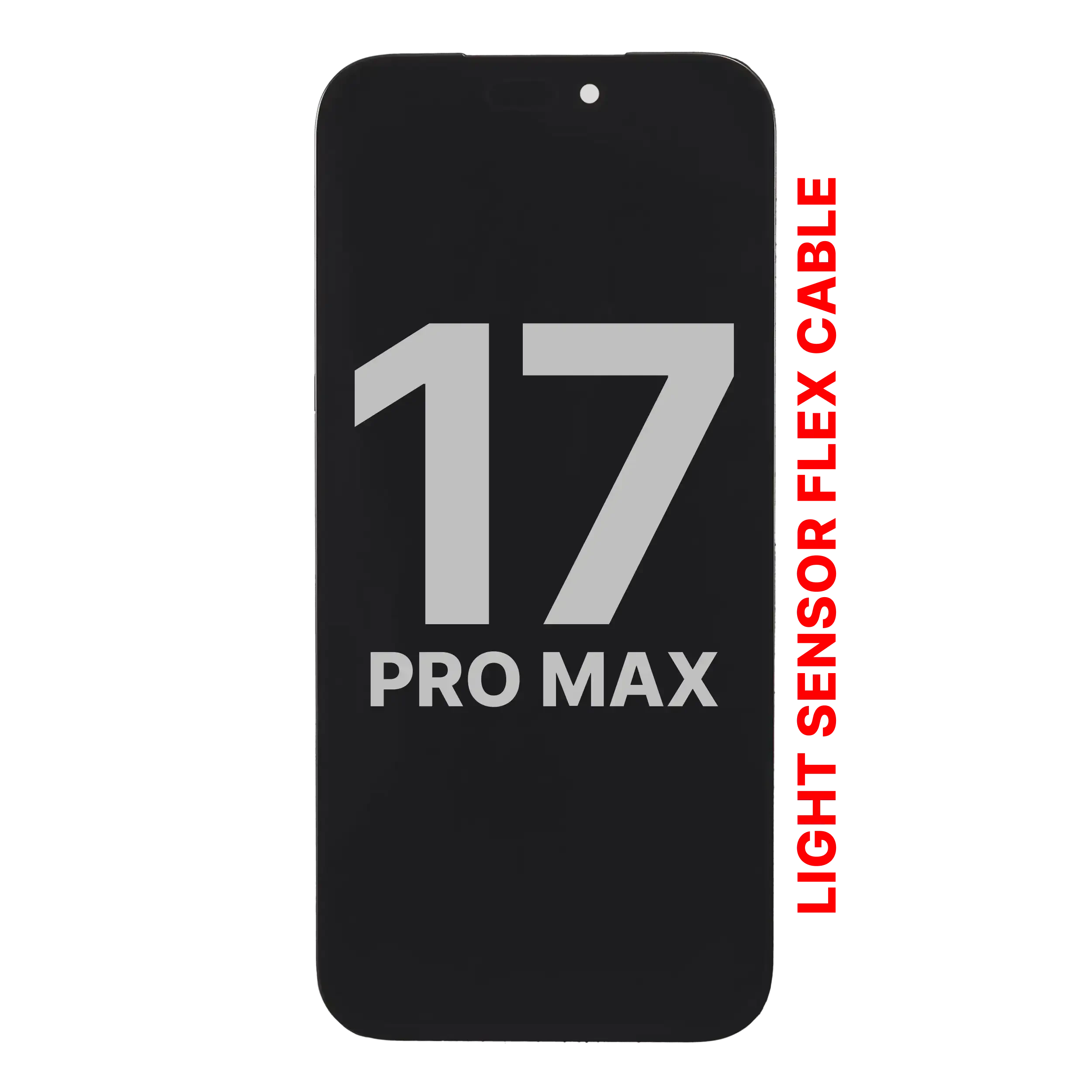 Display OLED completo compatibile per iPhone 17 Pro Max con Sensore luminosità flat (Used Service Pack Pull: grado A)