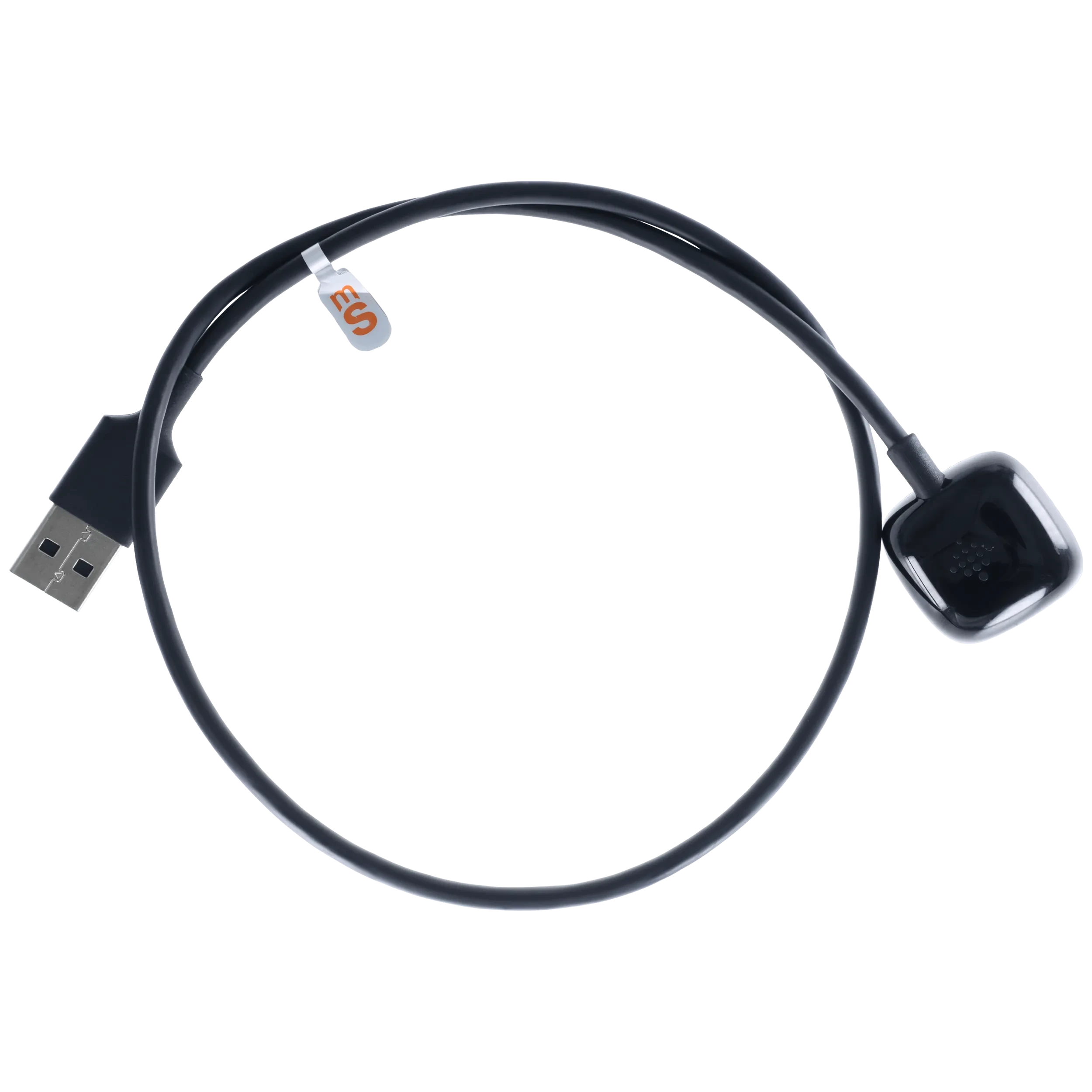 USB-A Magnetic Watch Charging Cavo per Google Pixel Watch Series 2 / Series 3 (1 m / 3.3 ft) (Service Pack Grade: A) (Nero)