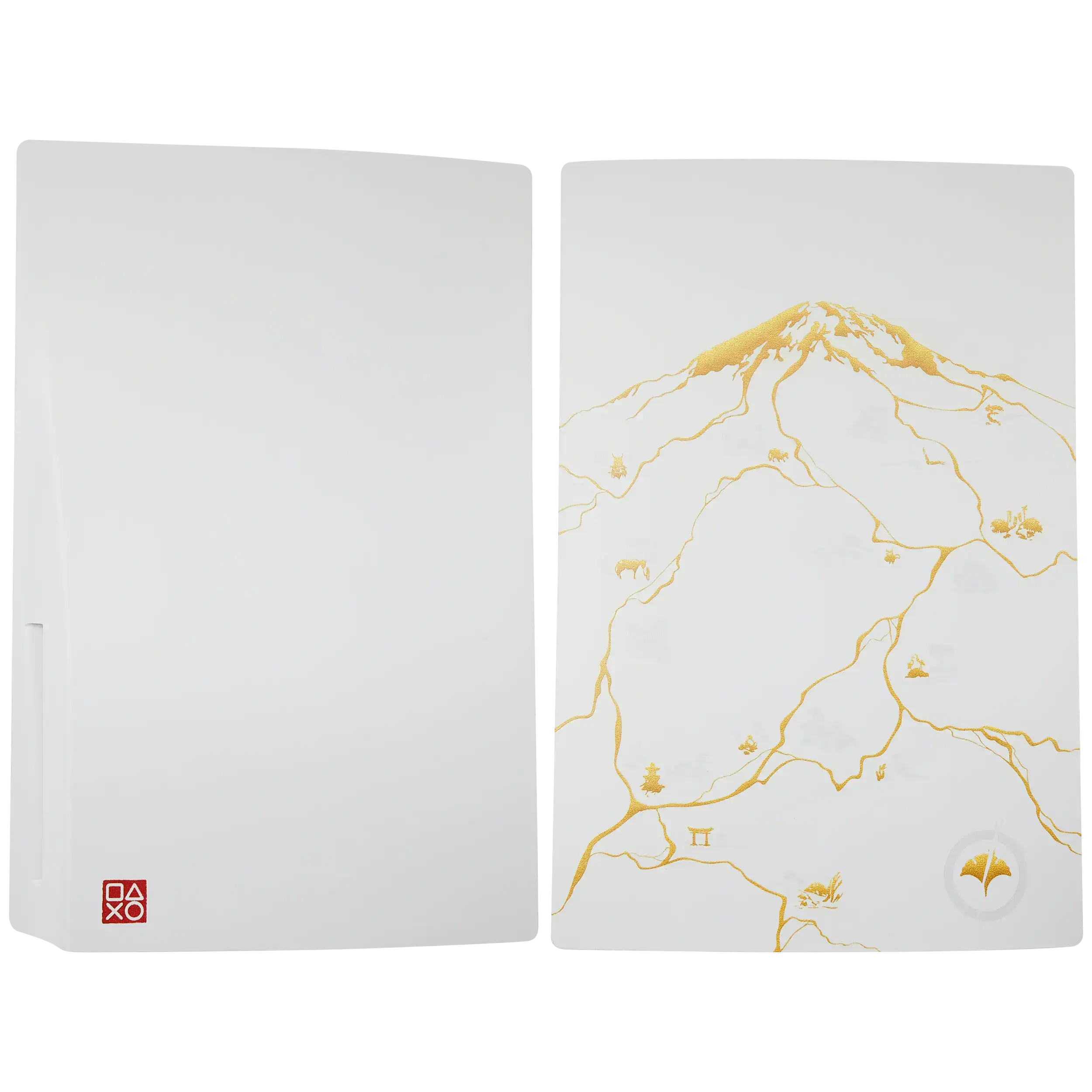 Faceplate Cover (Top e Bottom) per PlayStation 5 (1000 / 1100 / 1200) (Ghost Of Yotei)