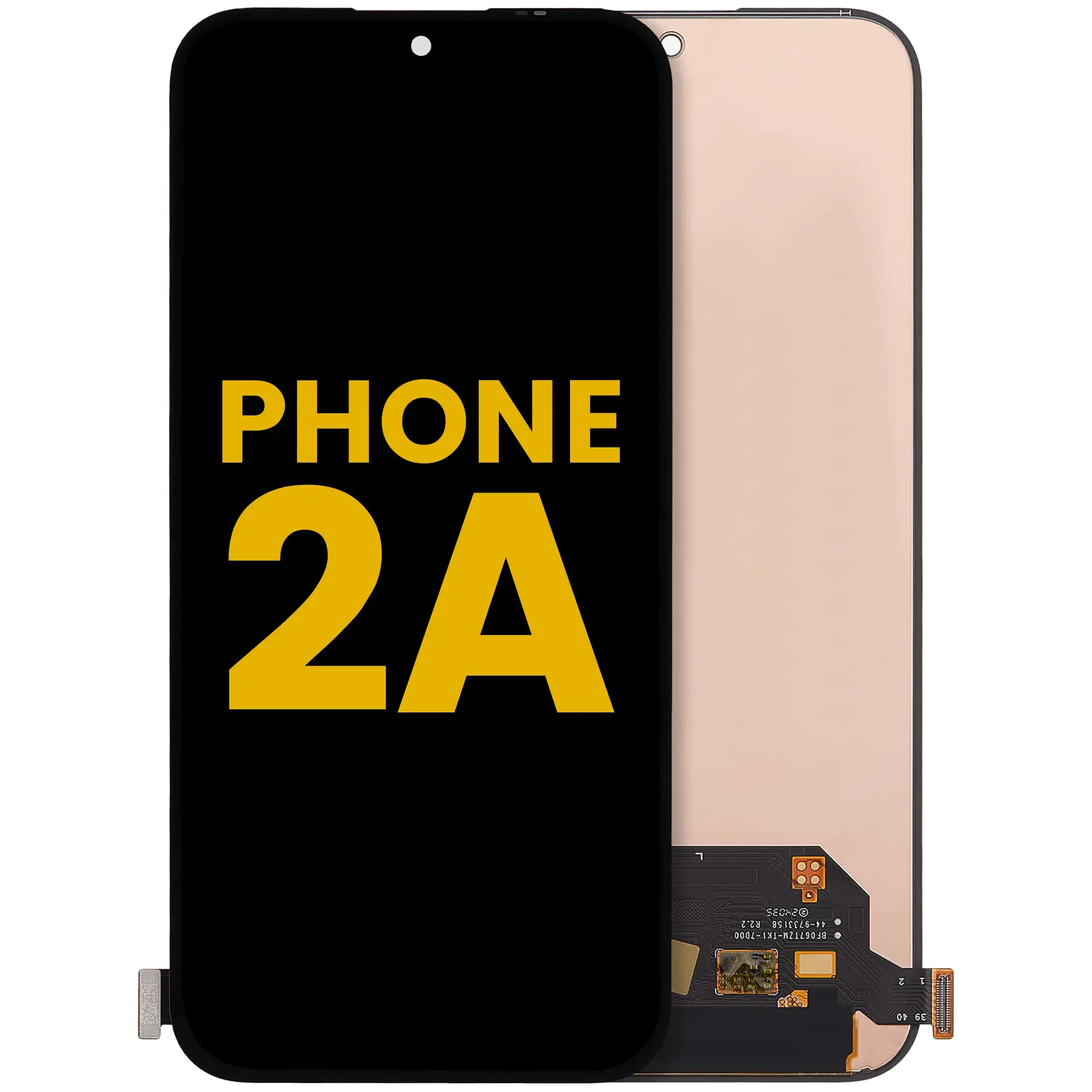Display OLED completo senza Frame per Nothing Phone (2a) (Refurbished) (tutti i colori)