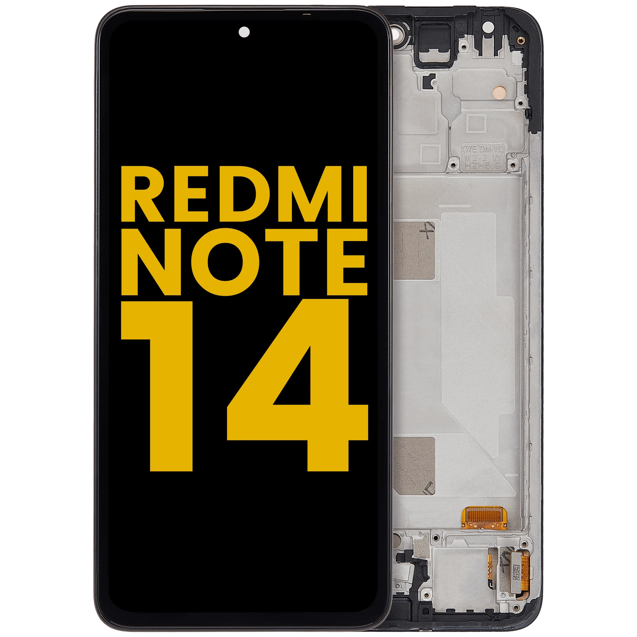 Display OLED completo con Frame per Xiaomi Redmi Note 14 4G (versione EU) (Refurbished) (tutti i colori)