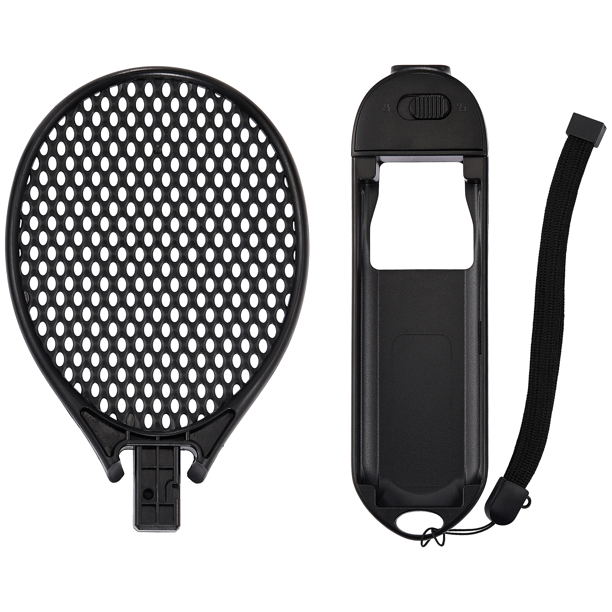 Tennis Racket per Nintendo switch 2 Joy-Con Controller (Nero) (2 pezzi)