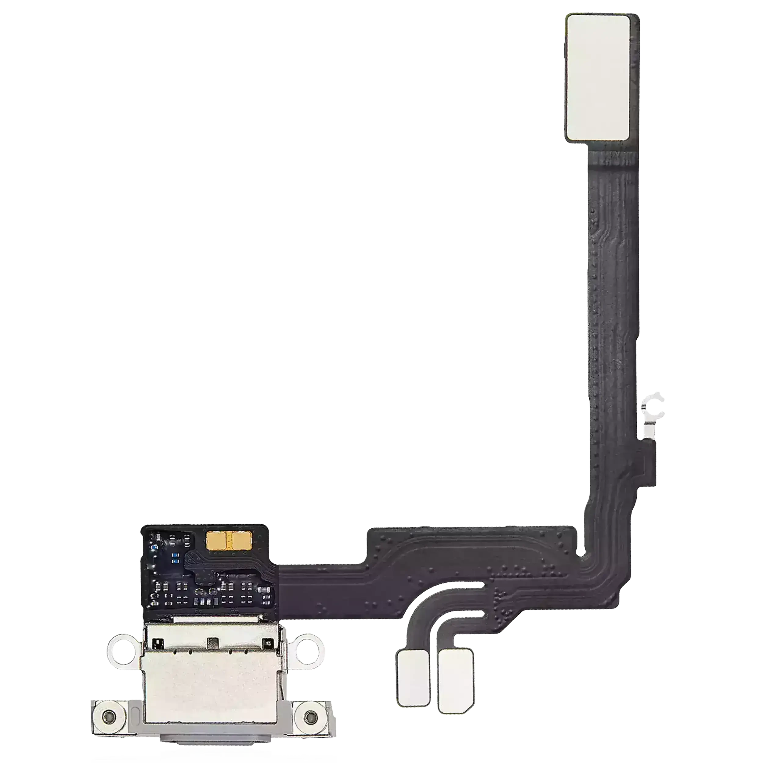 Flat connettore di ricarica con scheda per iPhone 16 Pro (Service Pack) (Titanio bianco)