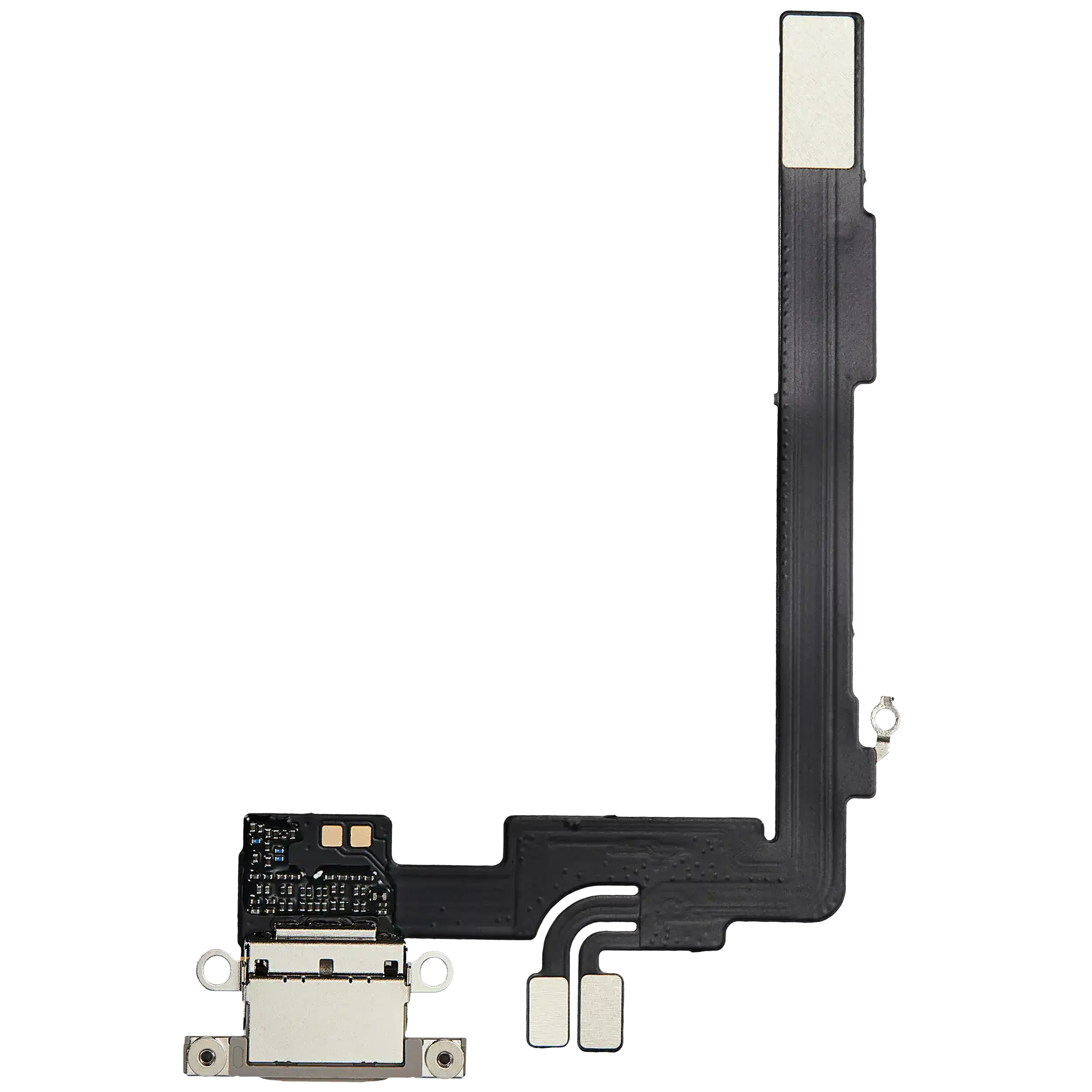 Flat connettore di ricarica con scheda per iPhone 16 Pro Max (Service Pack) (Titanio naturale)