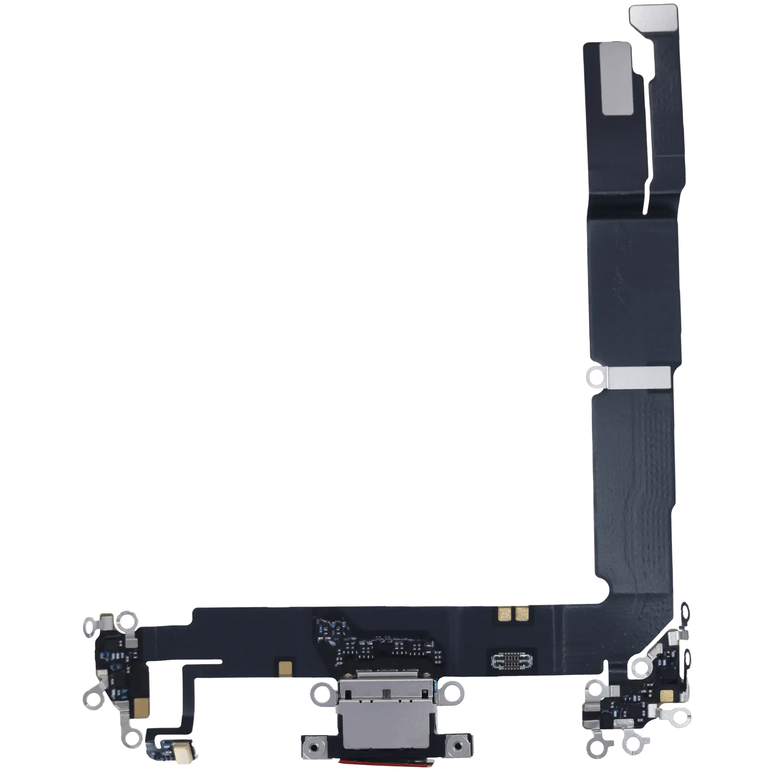 Flat connettore di ricarica con scheda per iPhone 16 Plus (Service Pack) (Nero)
