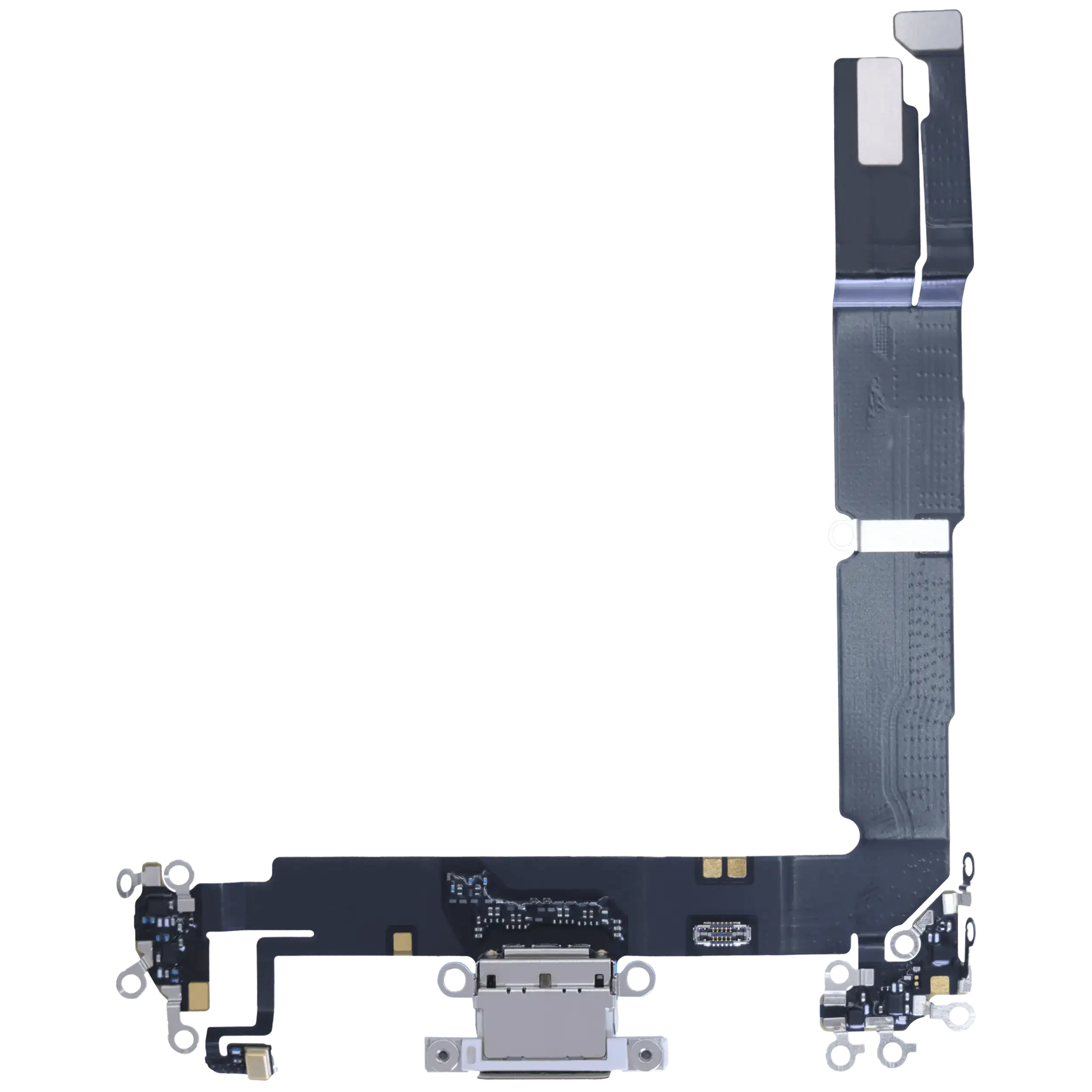 Flat connettore di ricarica con scheda per iPhone 16 Plus (Service Pack) (Bianco)