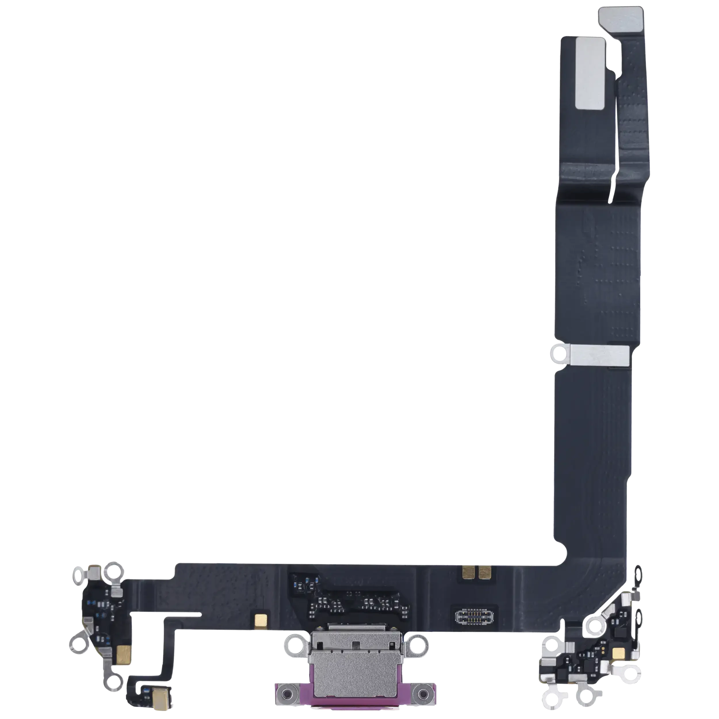 Flat connettore di ricarica con scheda per iPhone 16 Plus (Service Pack) (Rosa)