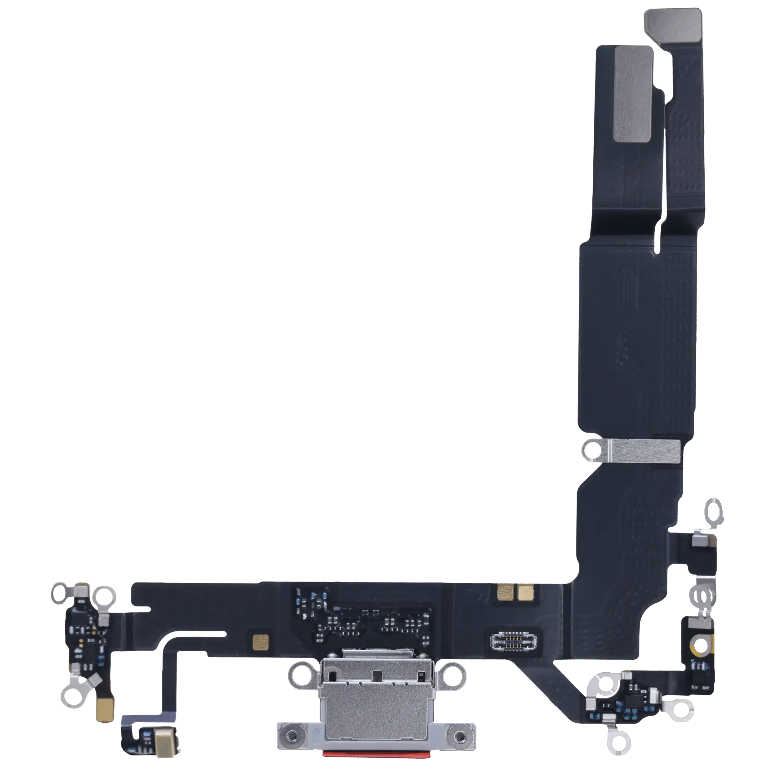 Flat connettore di ricarica con scheda per iPhone 16 (EU / UK / CA) (Service Pack) (Bianco)
