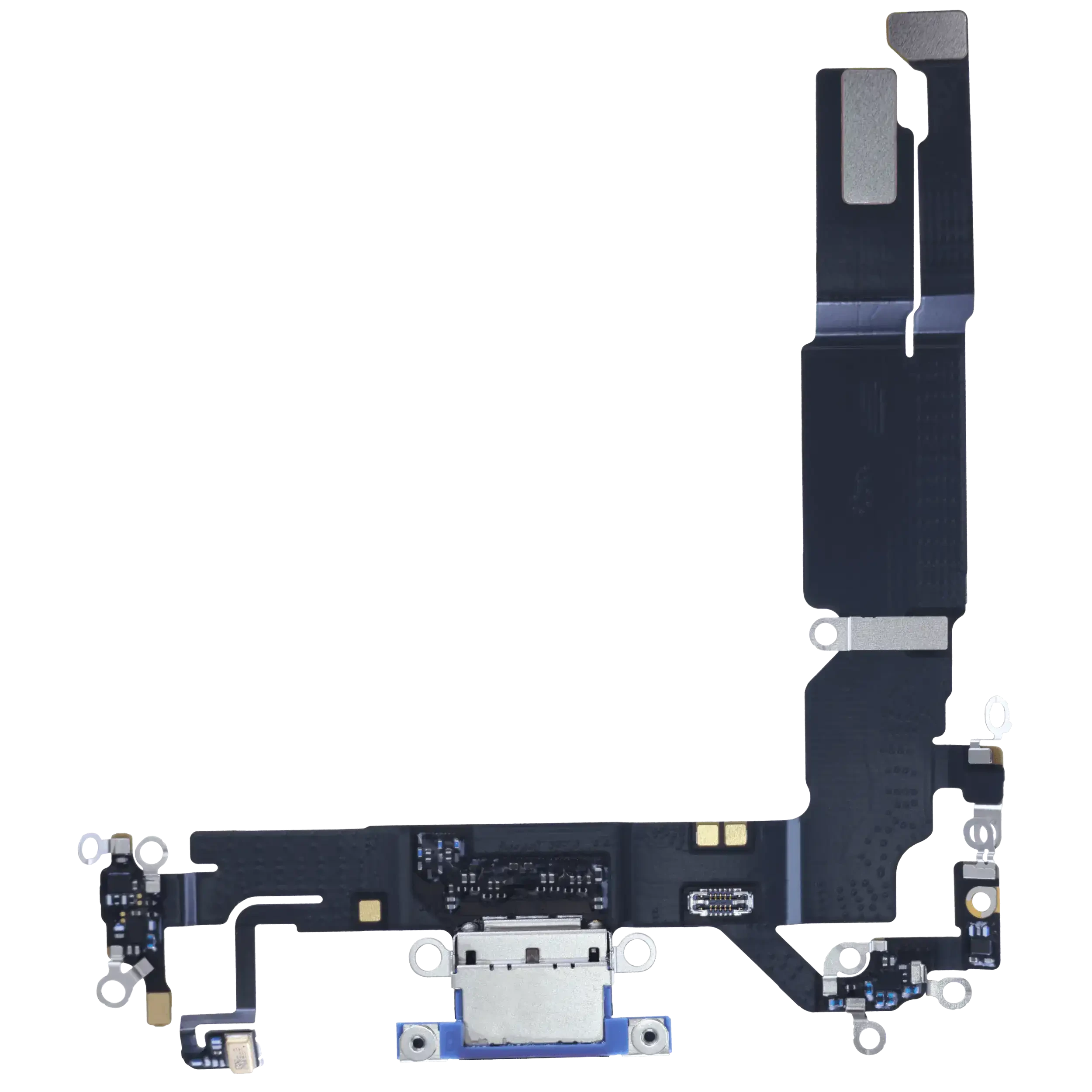 Flat connettore di ricarica con scheda per iPhone 16 (EU / UK / CA) (Service Pack) (Blu oltremare)